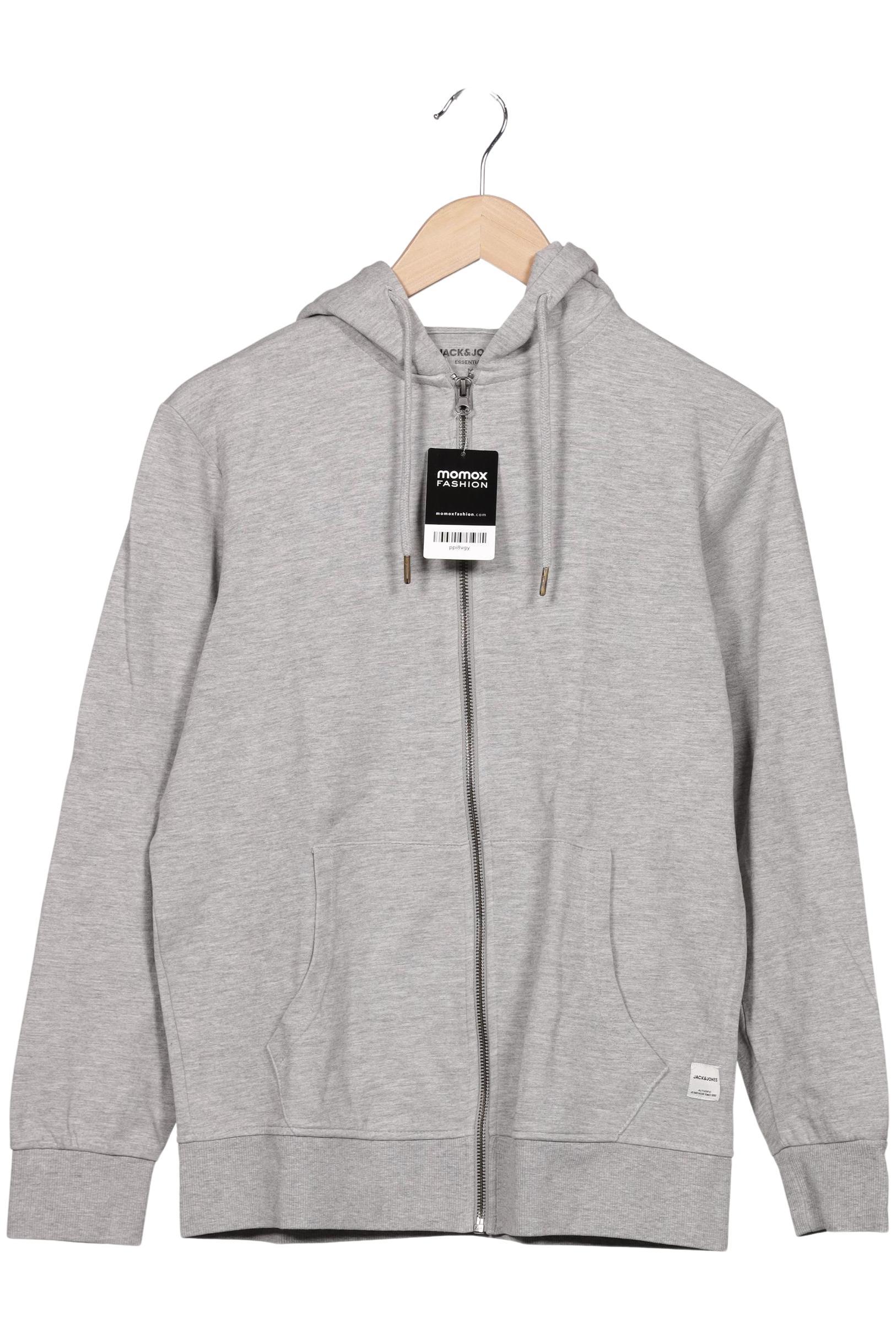 

Jack & Jones Herren Kapuzenpullover, grau, Gr. 48