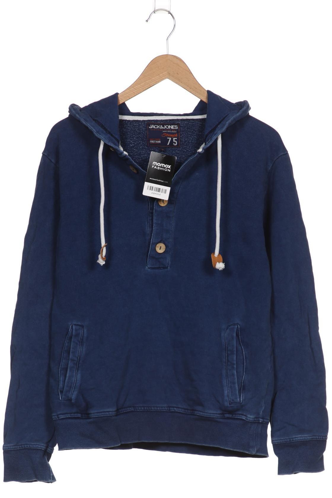 

JACK & JONES Herren Kapuzenpullover, blau