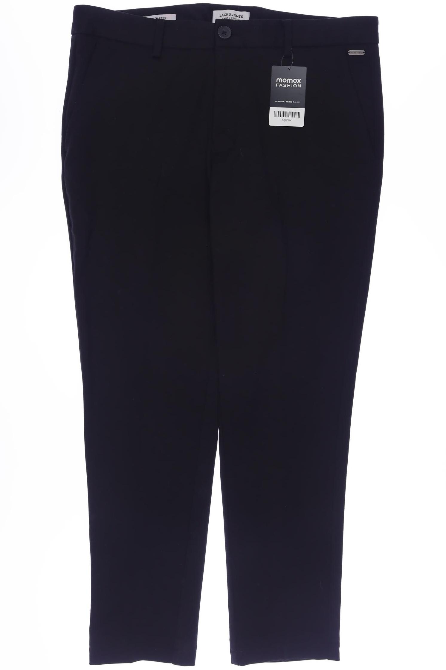 

Jack & Jones Herren Stoffhose, schwarz, Gr. 33