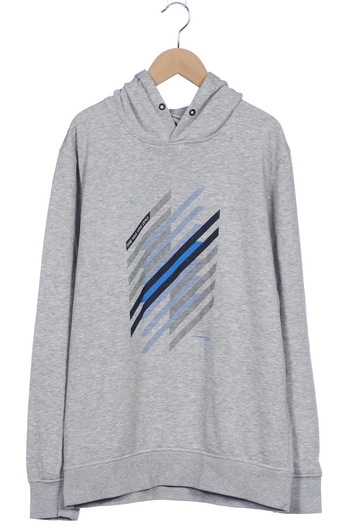 

Jack & Jones Herren Kapuzenpullover, grau, Gr. 52