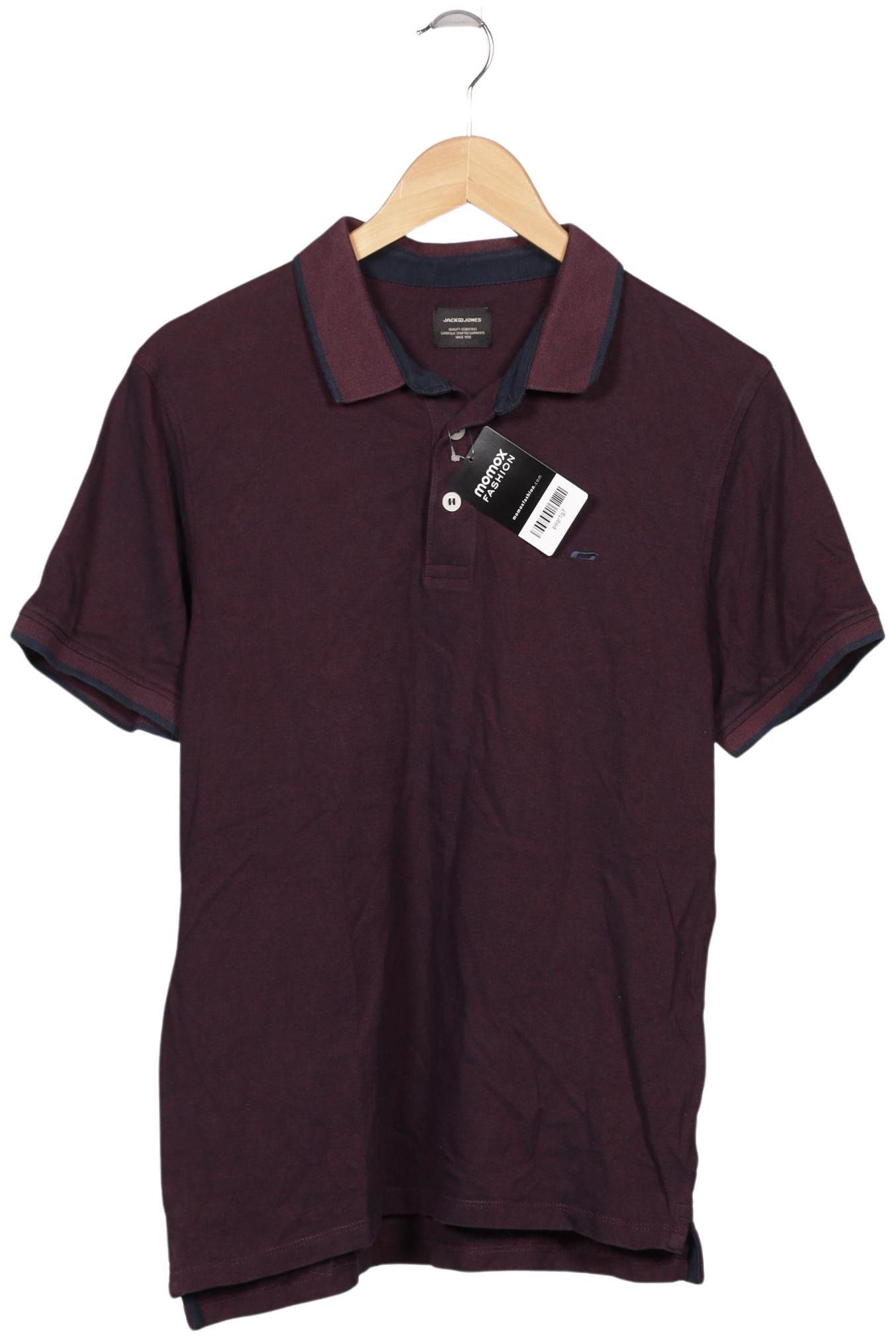 

Jack & Jones Herren Poloshirt, bordeaux, Gr. 52