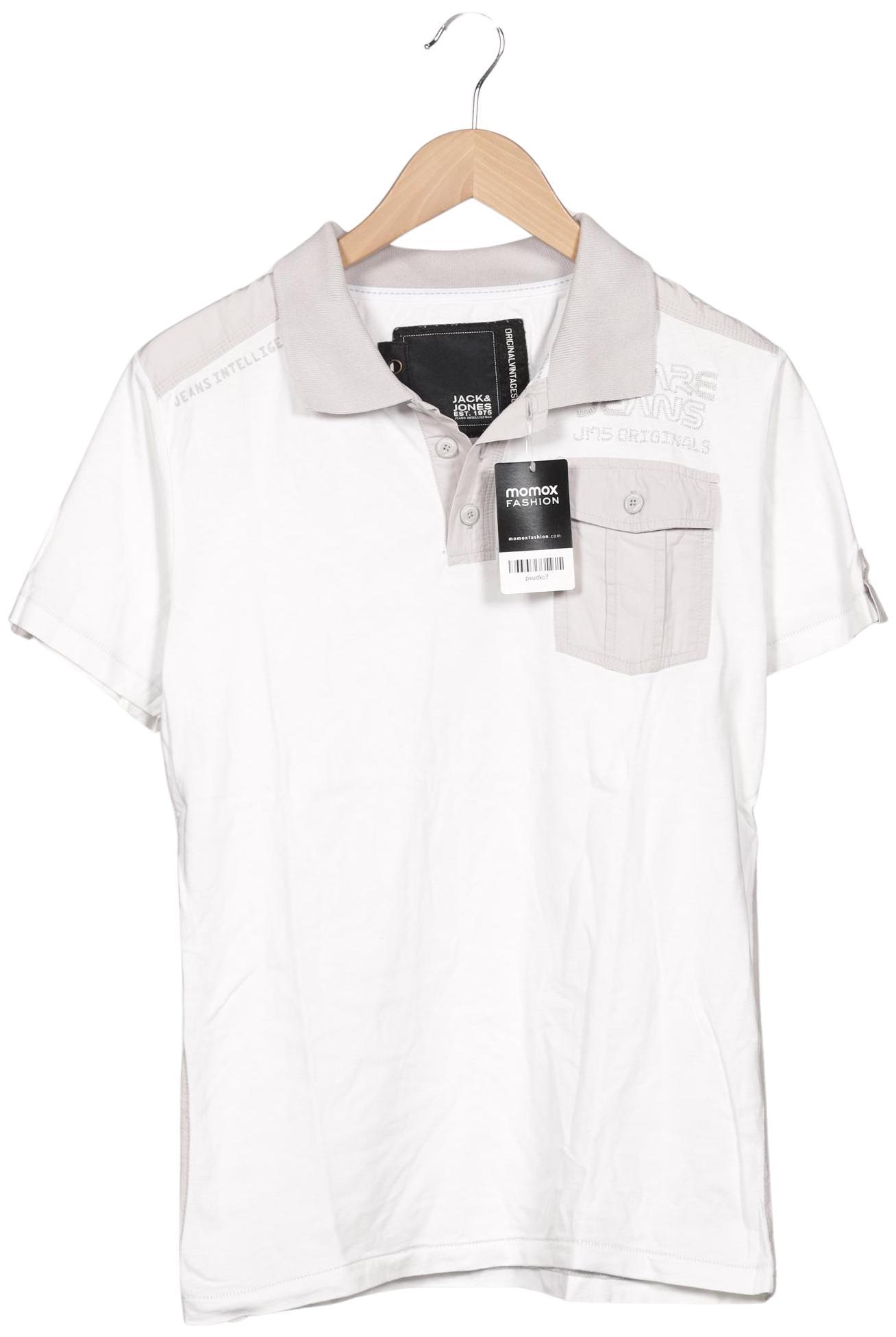 

Jack & Jones Herren Poloshirt, weiß, Gr. 48