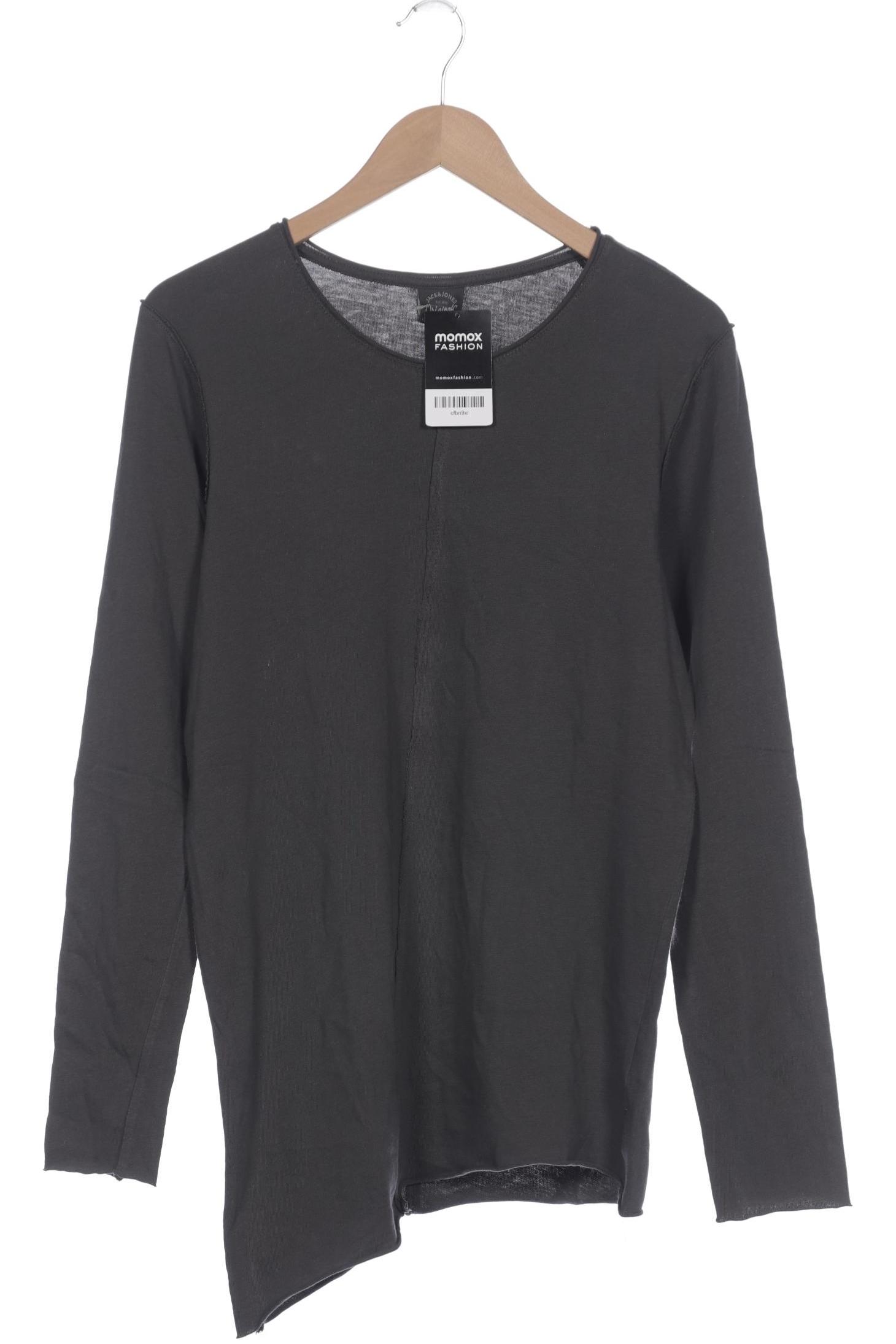 Thumbnail - Jack &amp; Jones Herren Langarmshirt, grau, Gr. 52