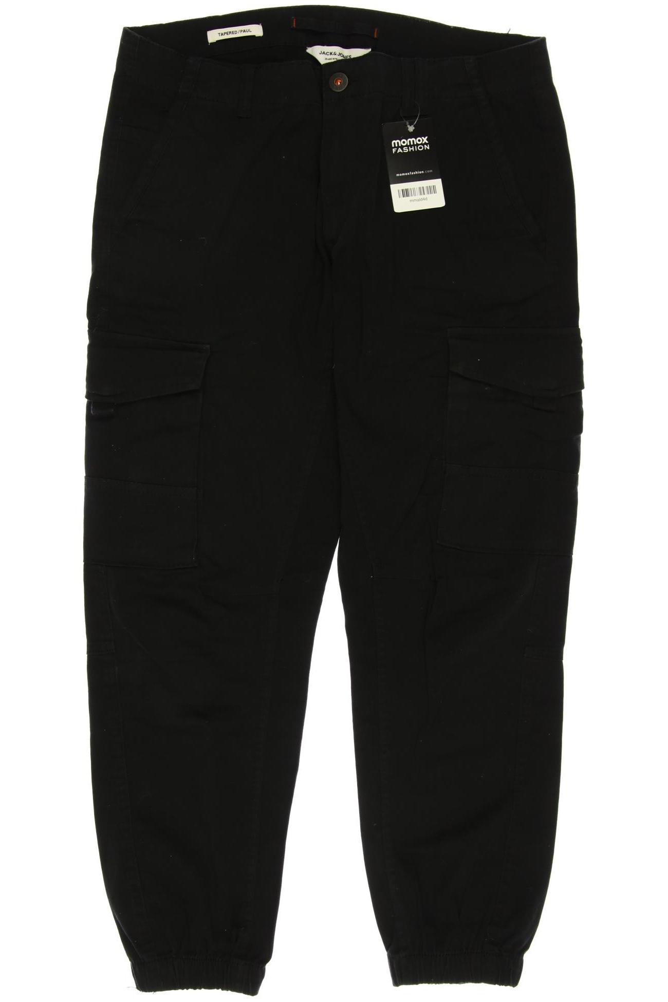 

Jack & Jones Herren Stoffhose, schwarz, Gr. 33