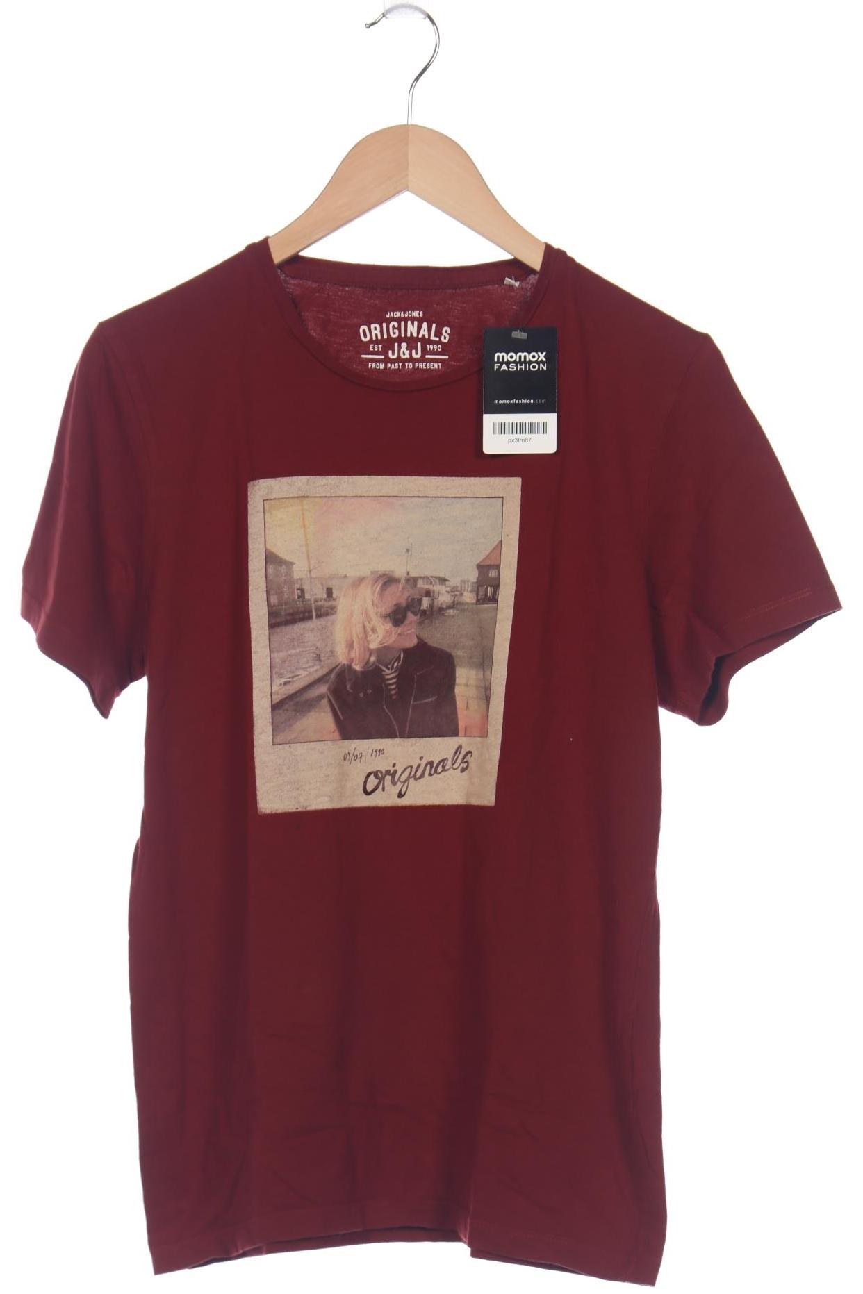 

Jack & Jones Herren T-Shirt, bordeaux, Gr. 52