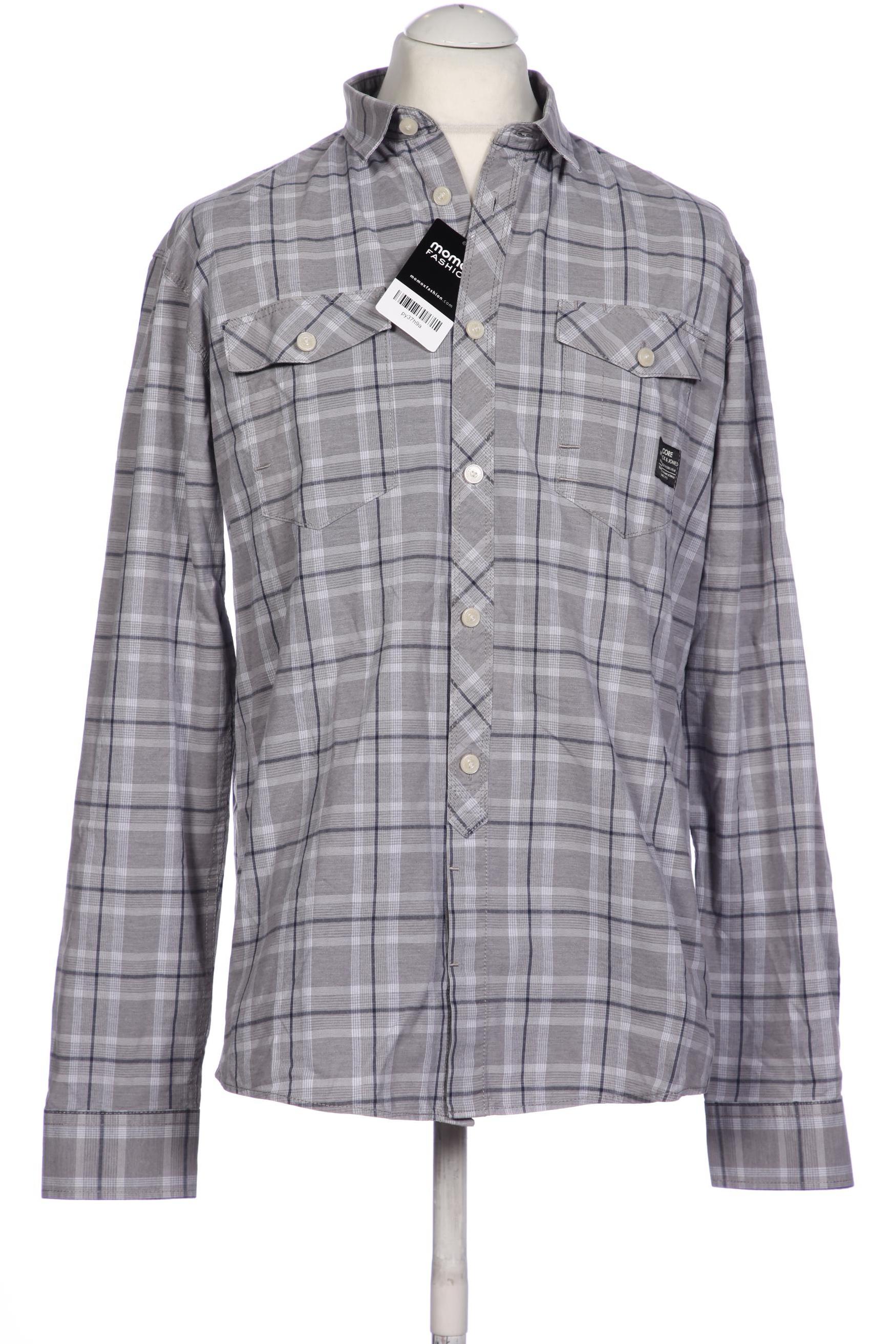 

JACK & JONES Herren Hemd, grau