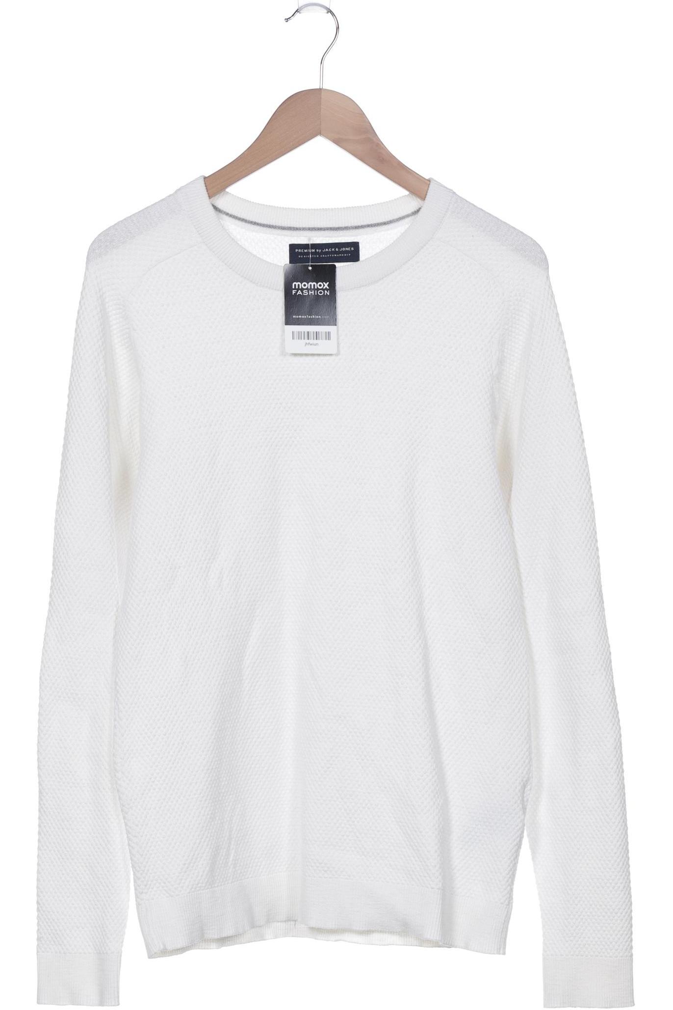 

Jack & Jones Herren Pullover, weiß, Gr. 52