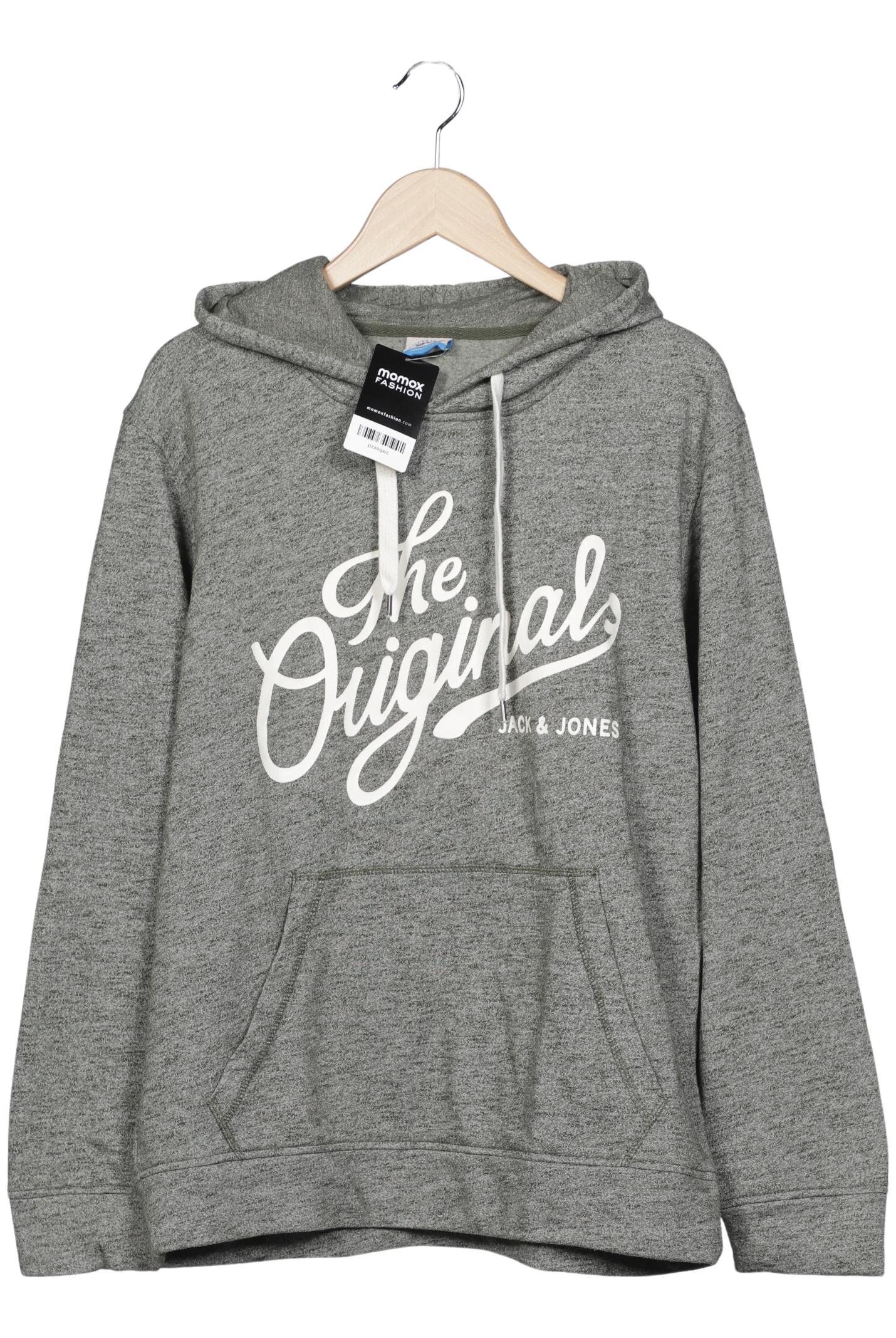 

Jack & Jones Herren Kapuzenpullover, grau, Gr. 54