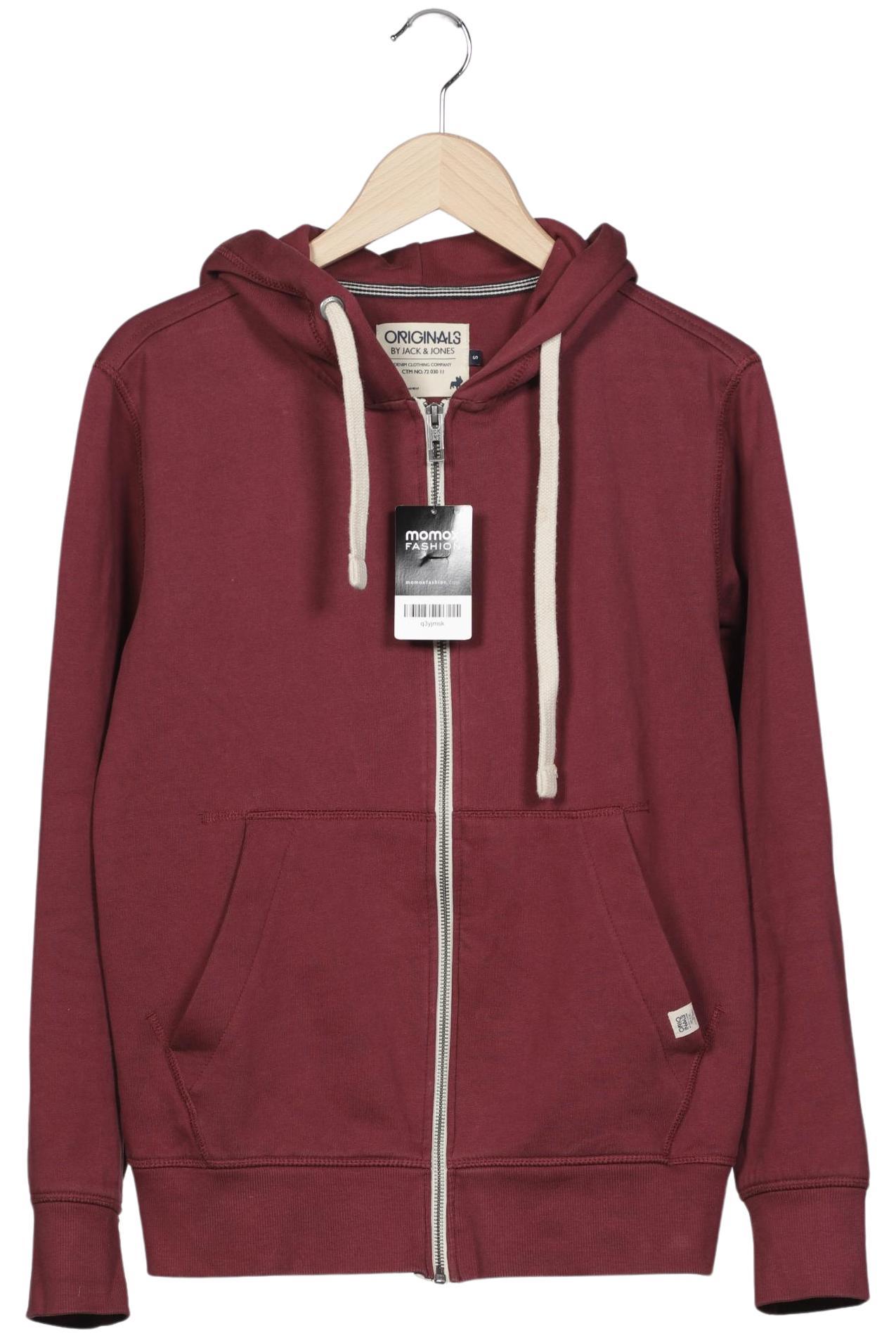 

Jack & Jones Herren Kapuzenpullover, bordeaux, Gr. 46