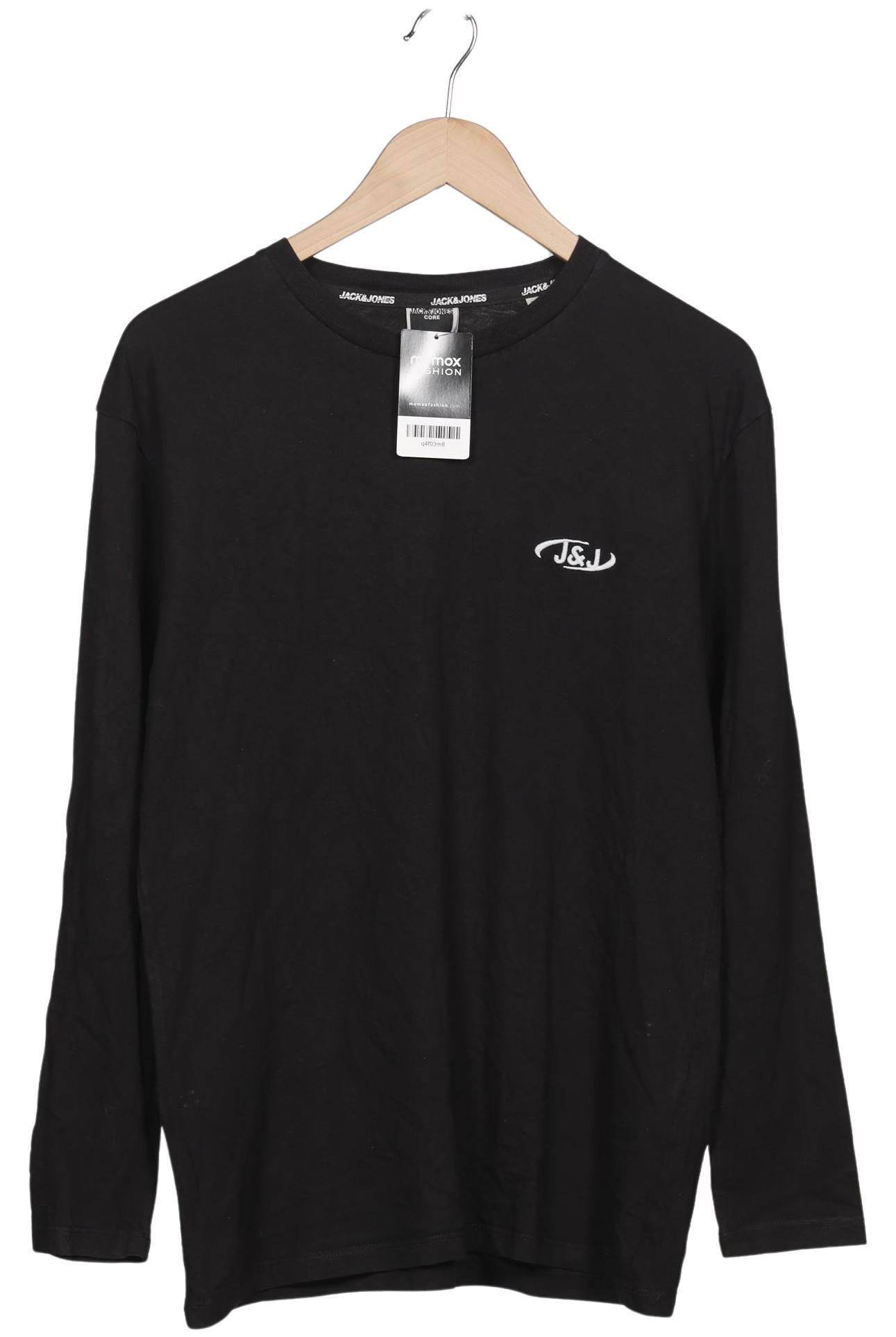 

Jack & Jones Herren Langarmshirt, schwarz, Gr. 48