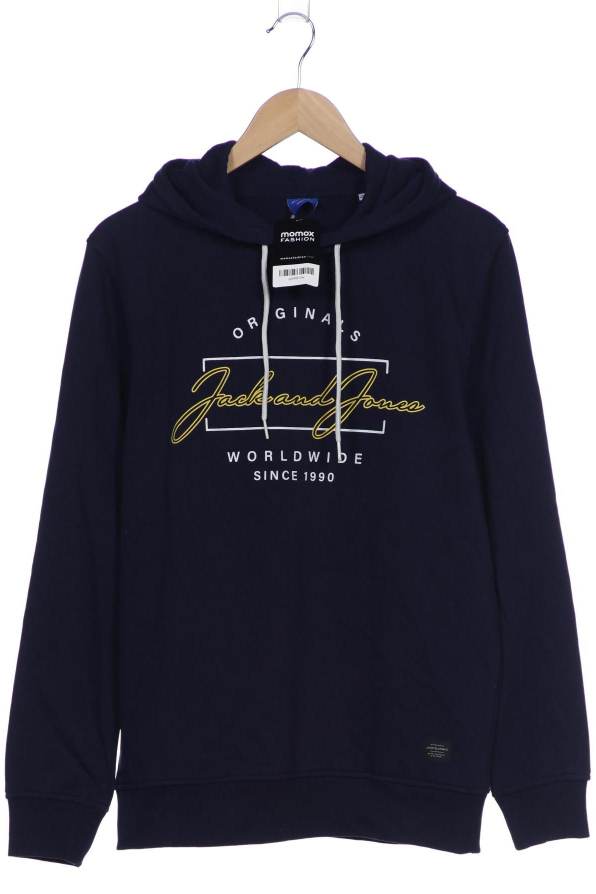 

Jack & Jones Herren Kapuzenpullover, marineblau, Gr. 52