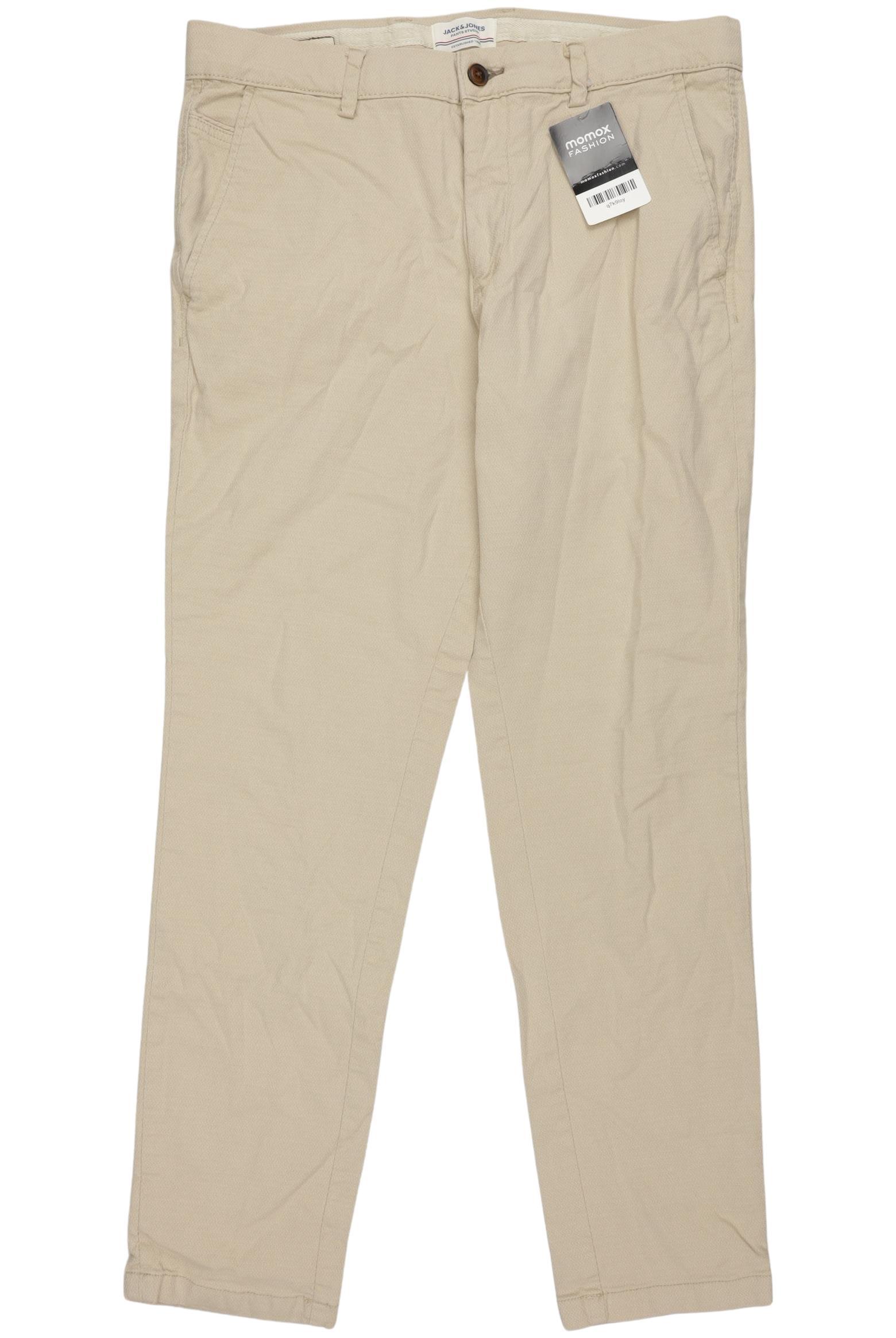 

Jack & Jones Herren Stoffhose, beige, Gr. 33