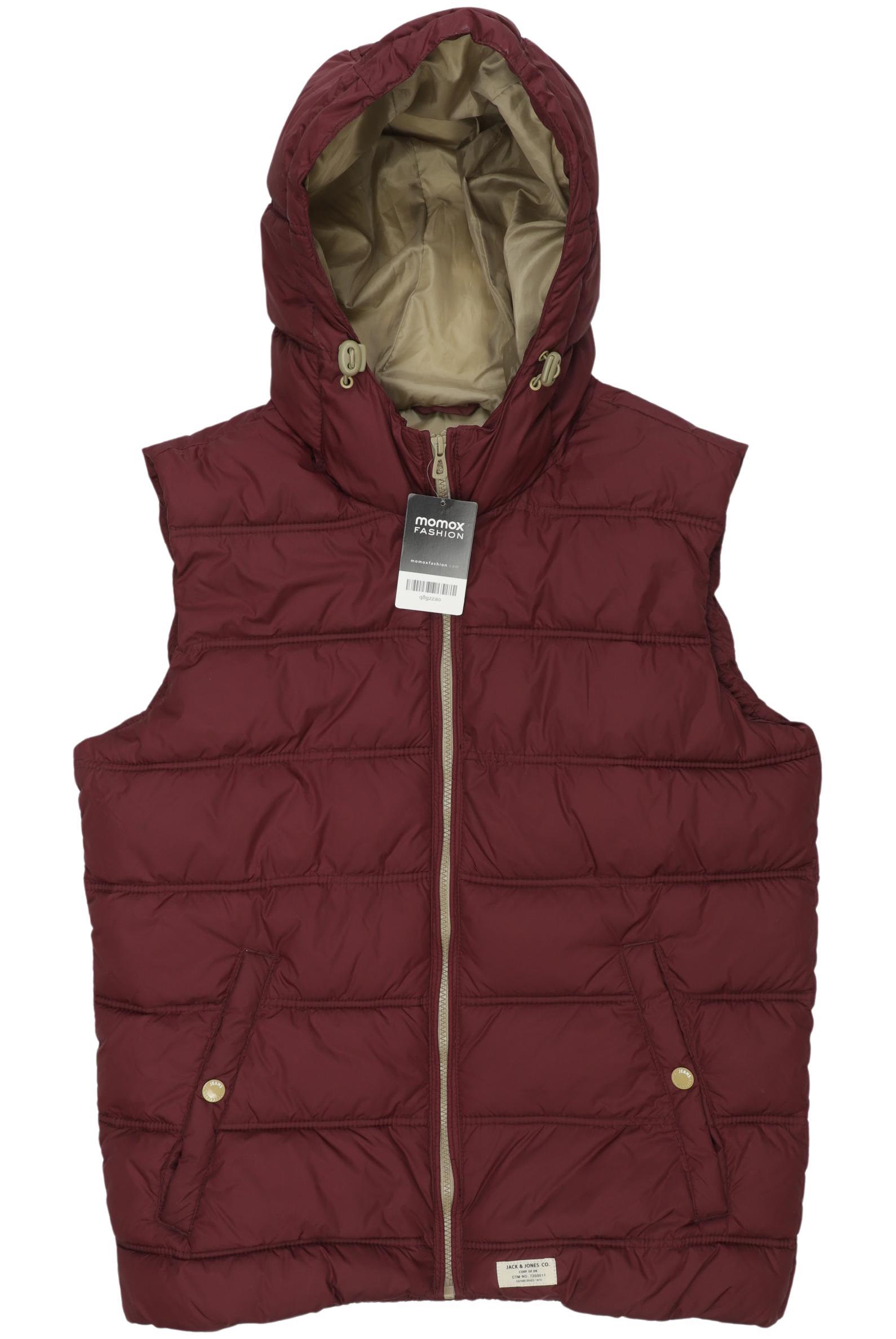 

Jack & Jones Herren Weste, bordeaux, Gr. 48