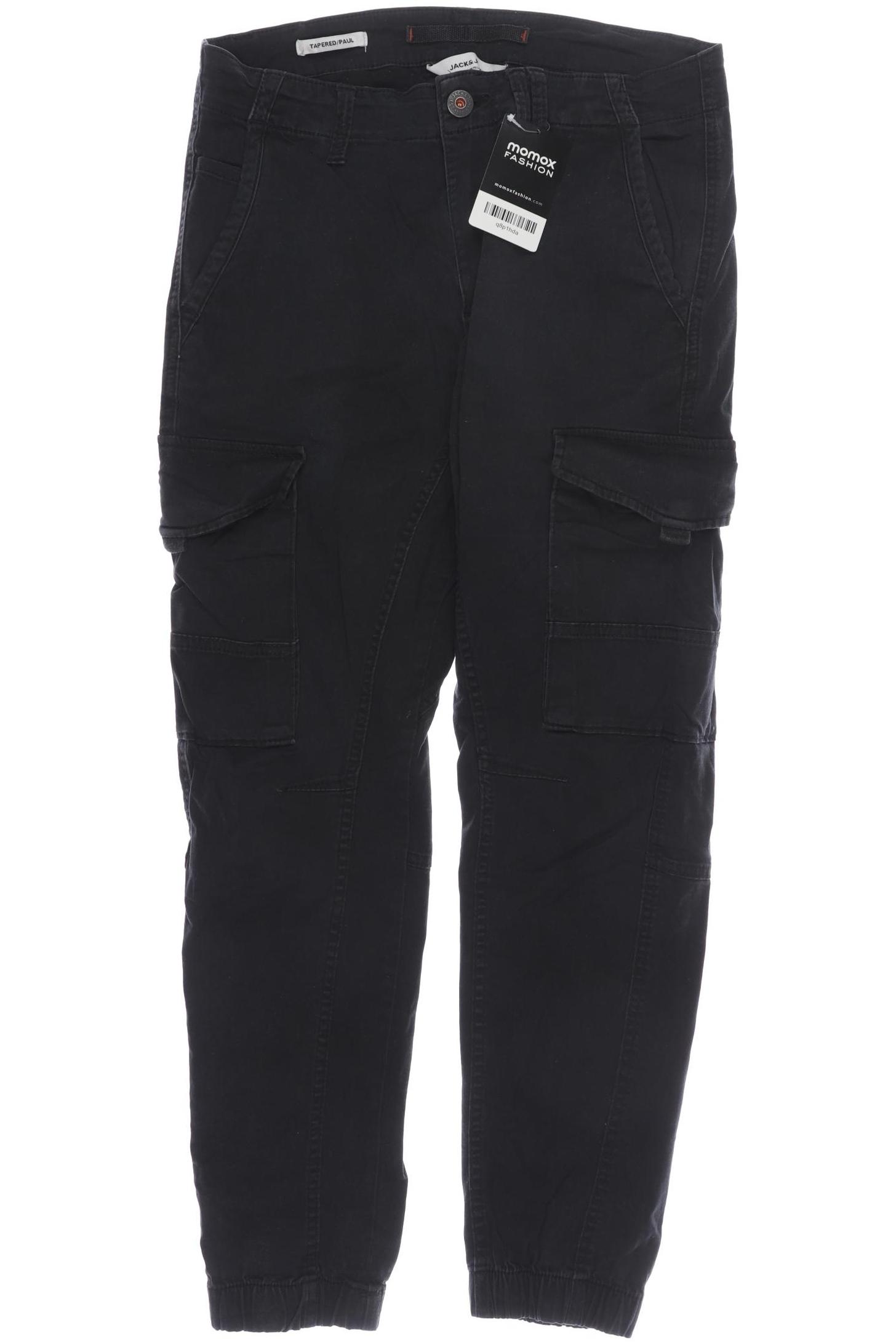 

Jack & Jones Herren Stoffhose, schwarz, Gr. 30