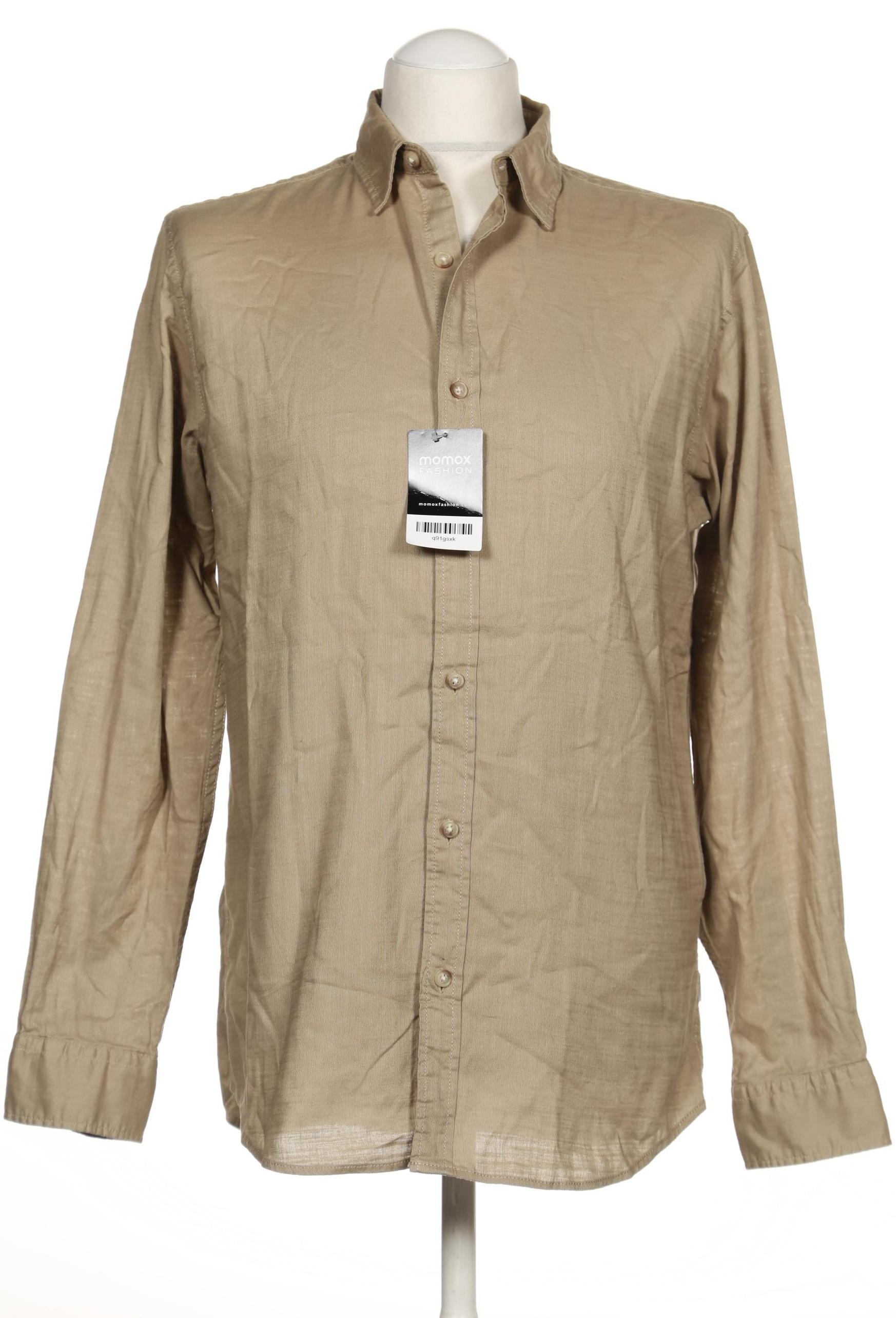 

JACK & JONES Herren Hemd, beige