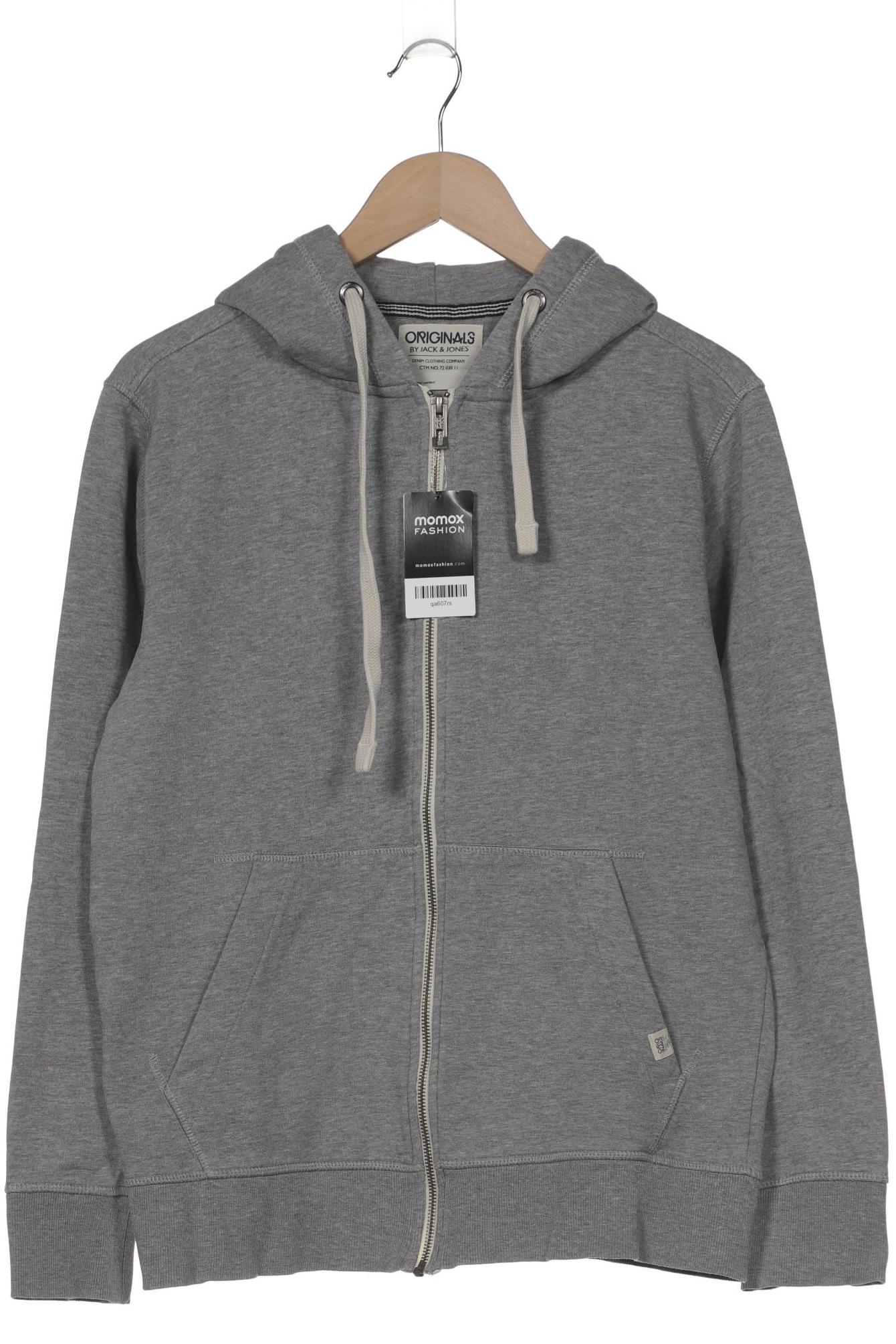 

Jack & Jones Herren Kapuzenpullover, grau, Gr. 52