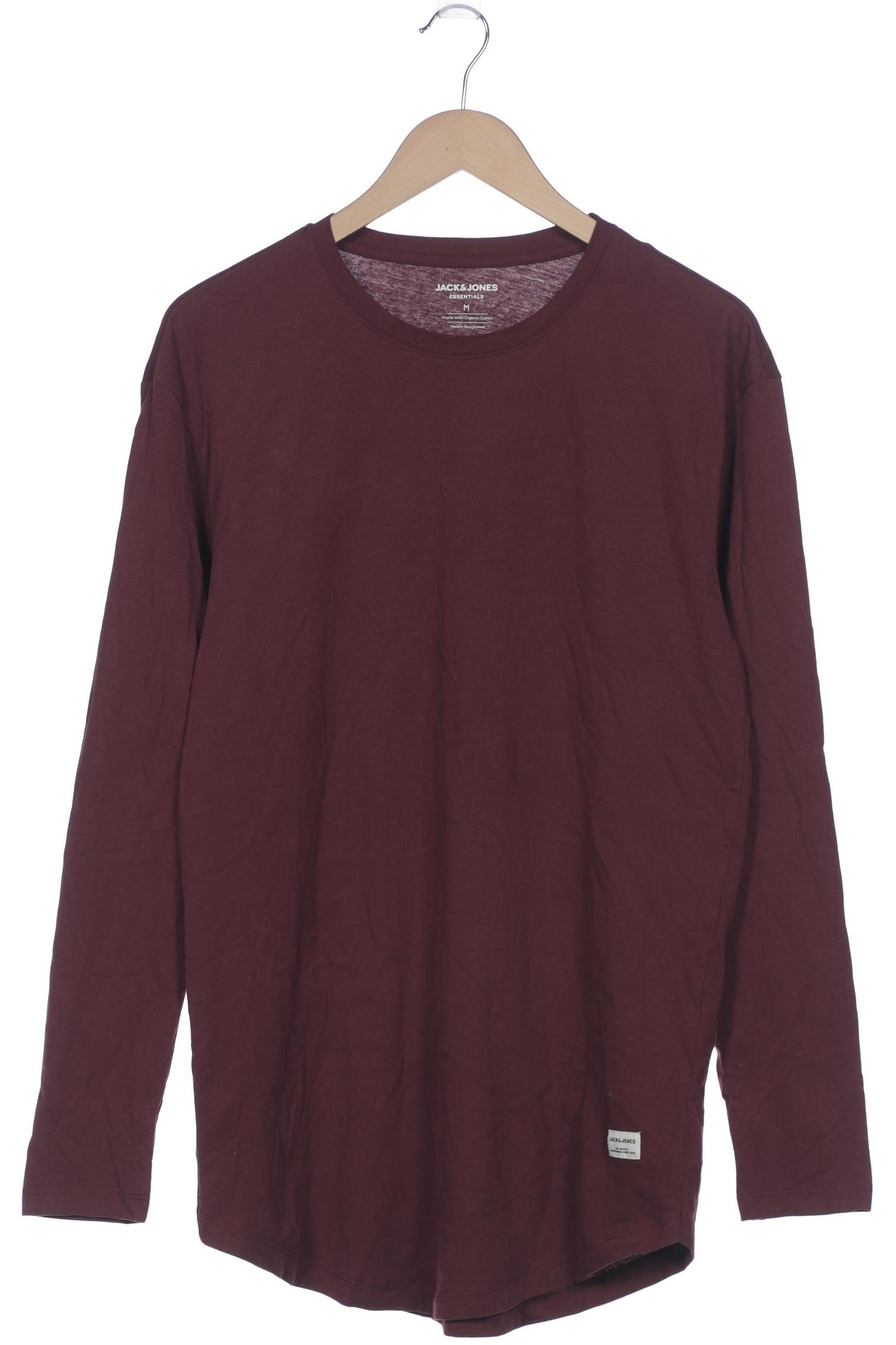 

Jack & Jones Herren Langarmshirt, bordeaux, Gr. 48