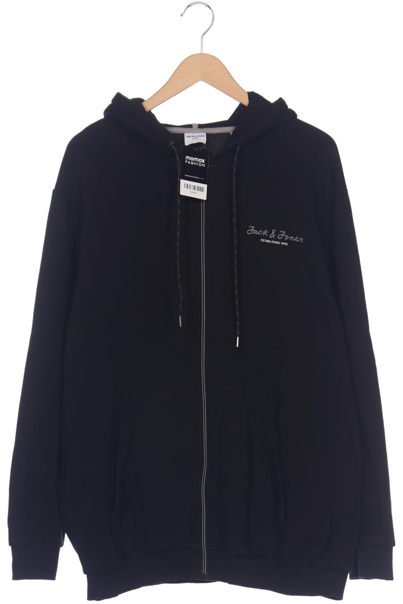 

Jack & Jones Herren Kapuzenpullover, schwarz, Gr. 58