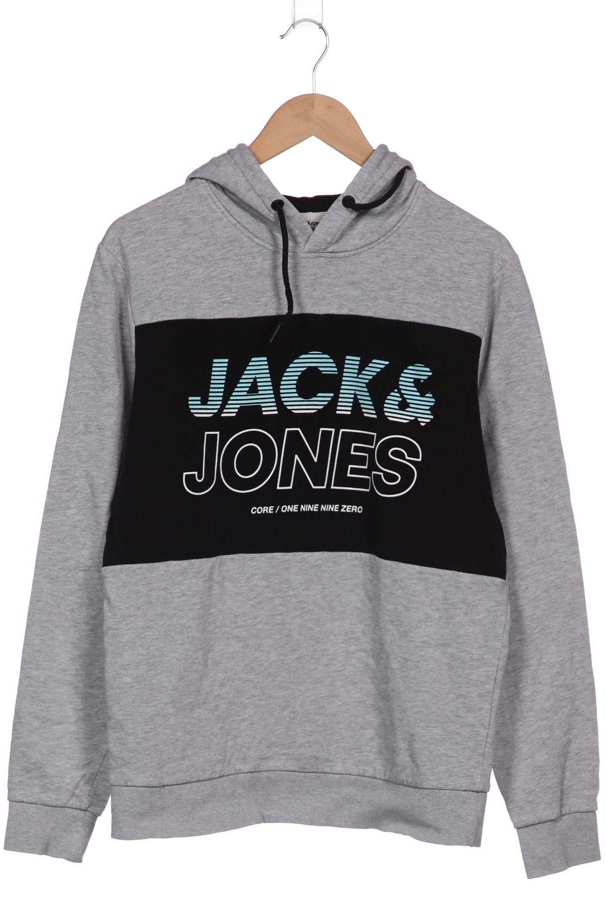 

JACK & JONES Herren Kapuzenpullover, grau