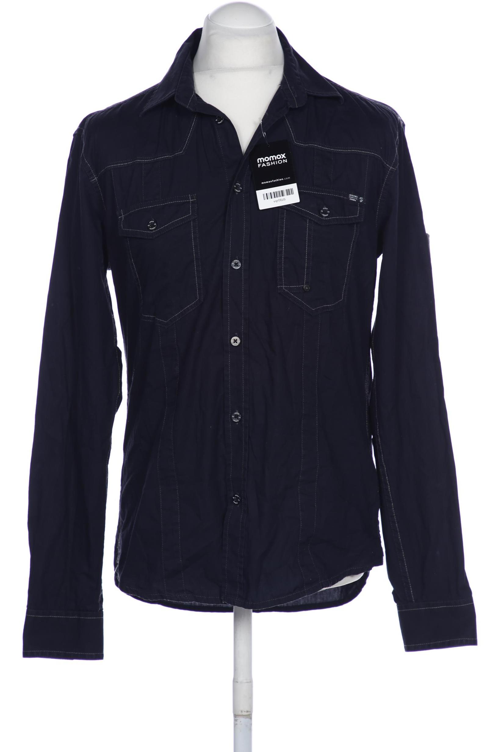 

Jack & Jones Herren Hemd, marineblau, Gr. 52