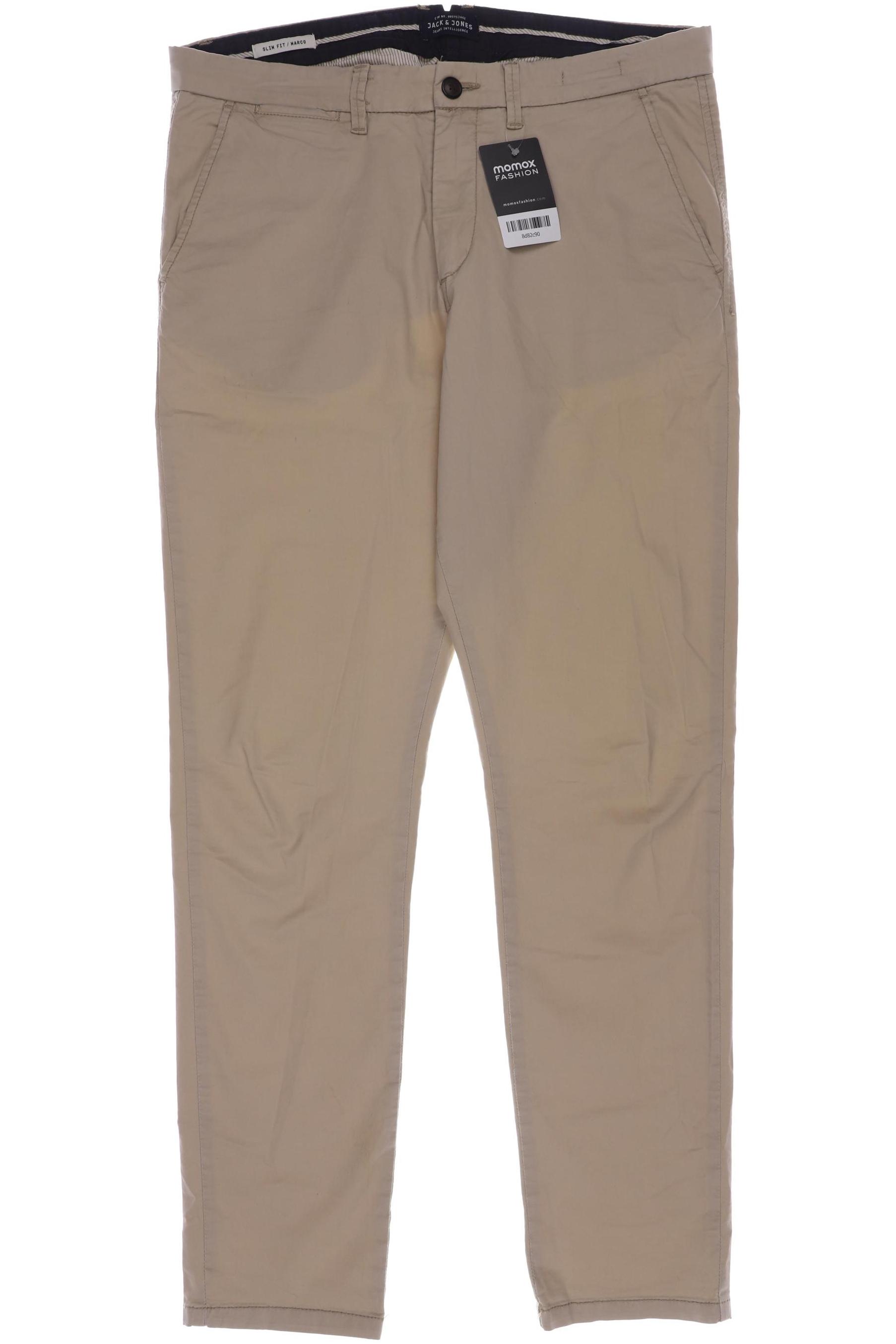 

JACK & JONES Herren Stoffhose, beige