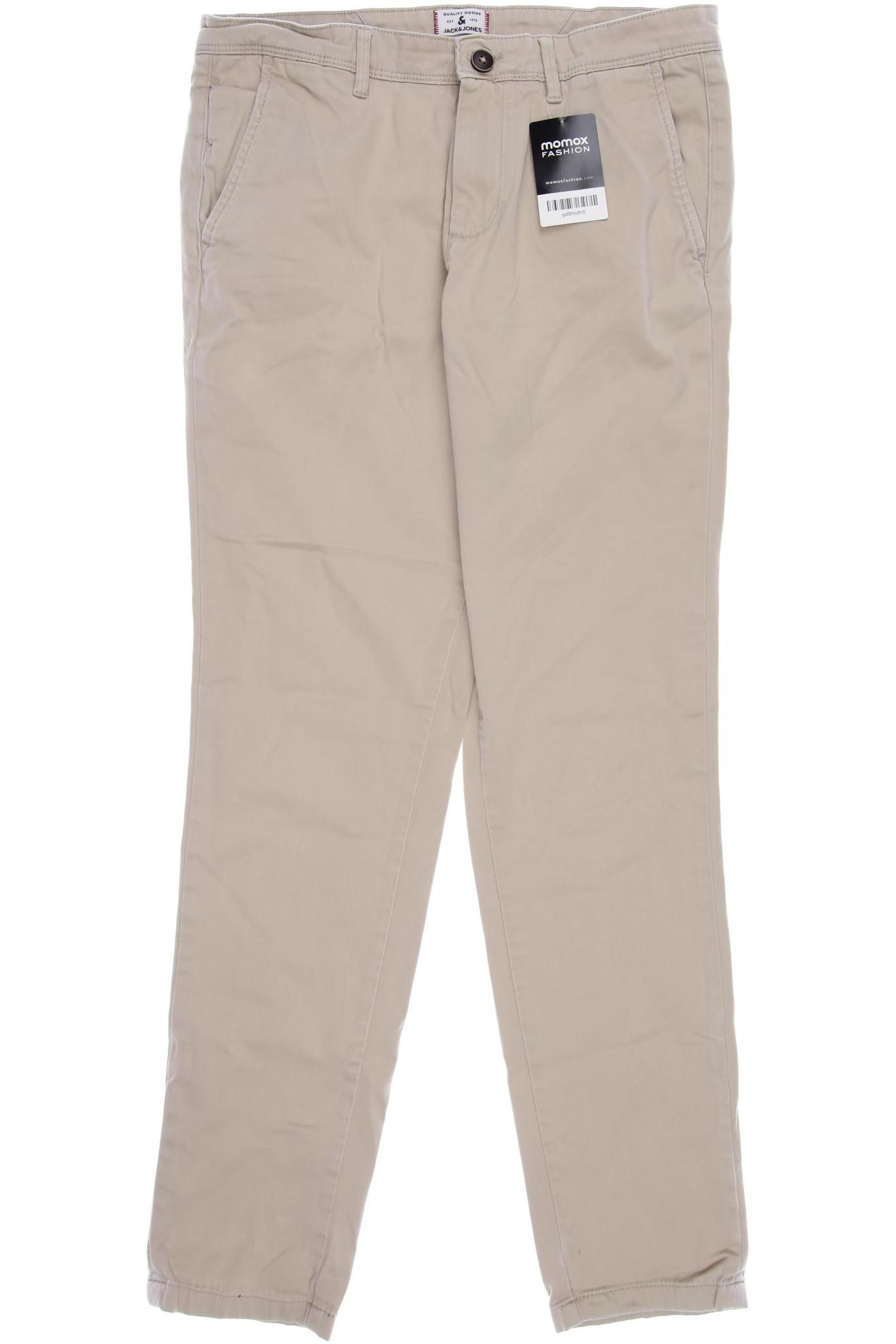 

JACK & JONES Herren Stoffhose, beige