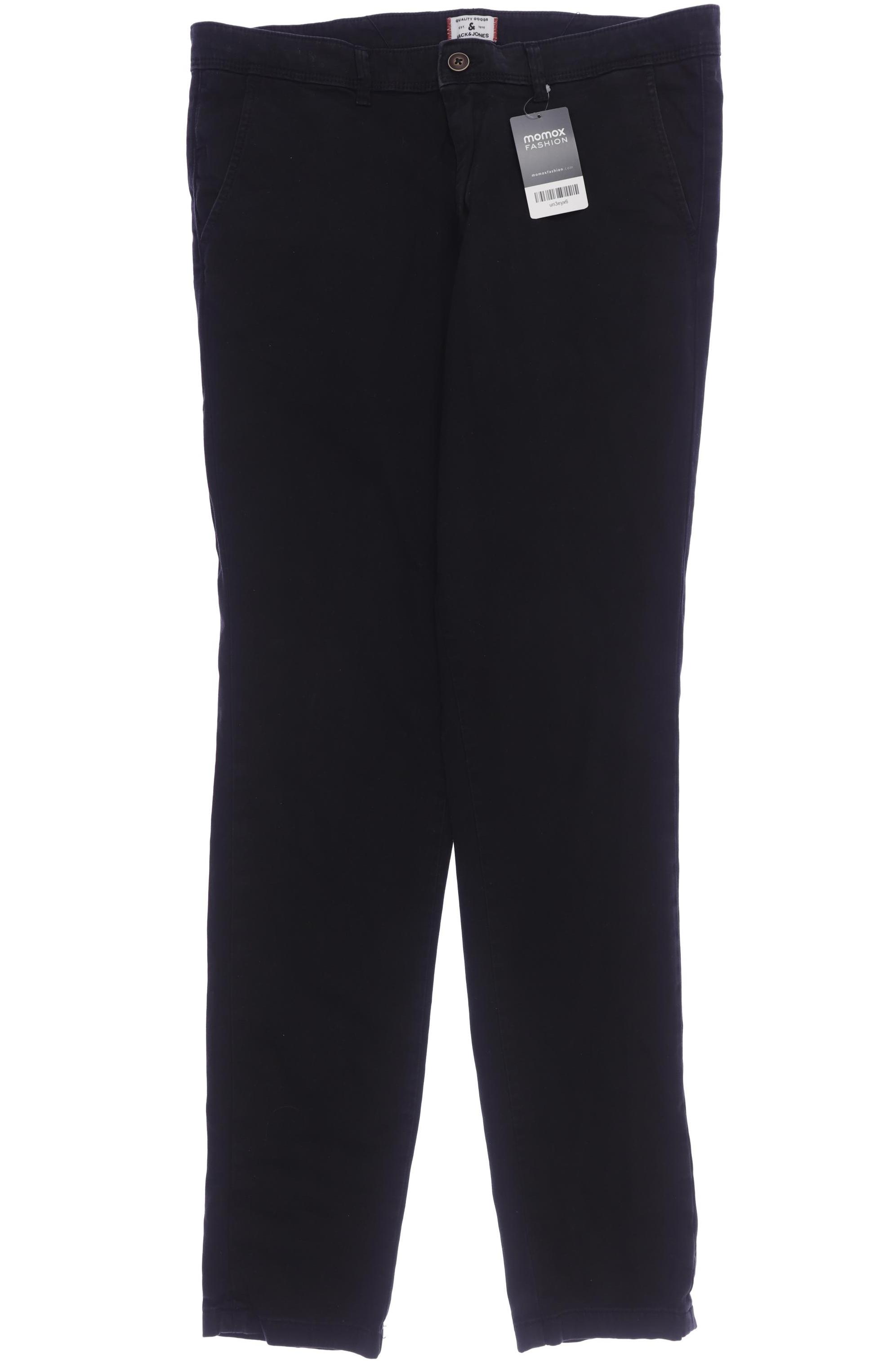 

Jack & Jones Herren Stoffhose, schwarz, Gr. 33