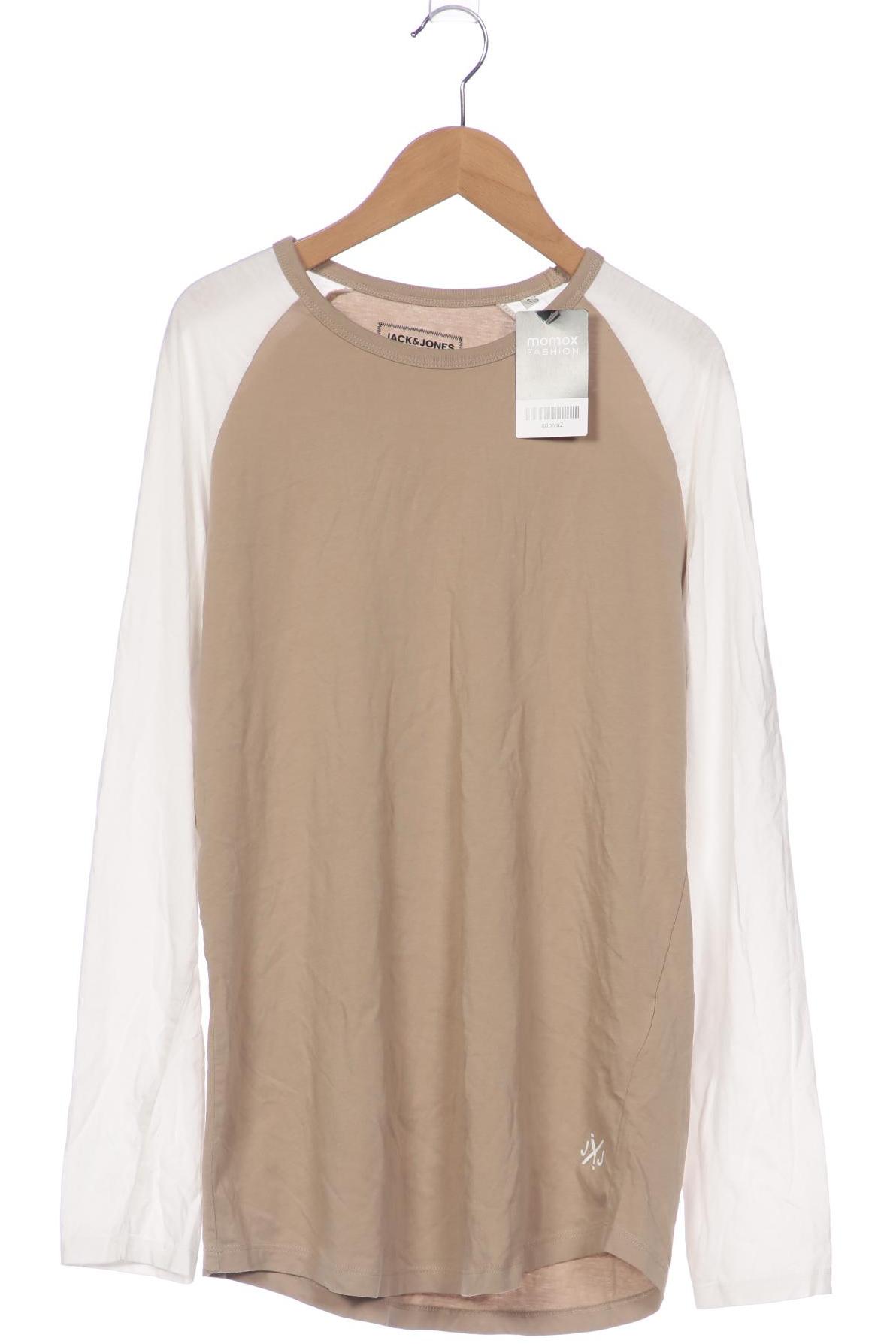 

Jack & Jones Herren Langarmshirt, beige, Gr. 46