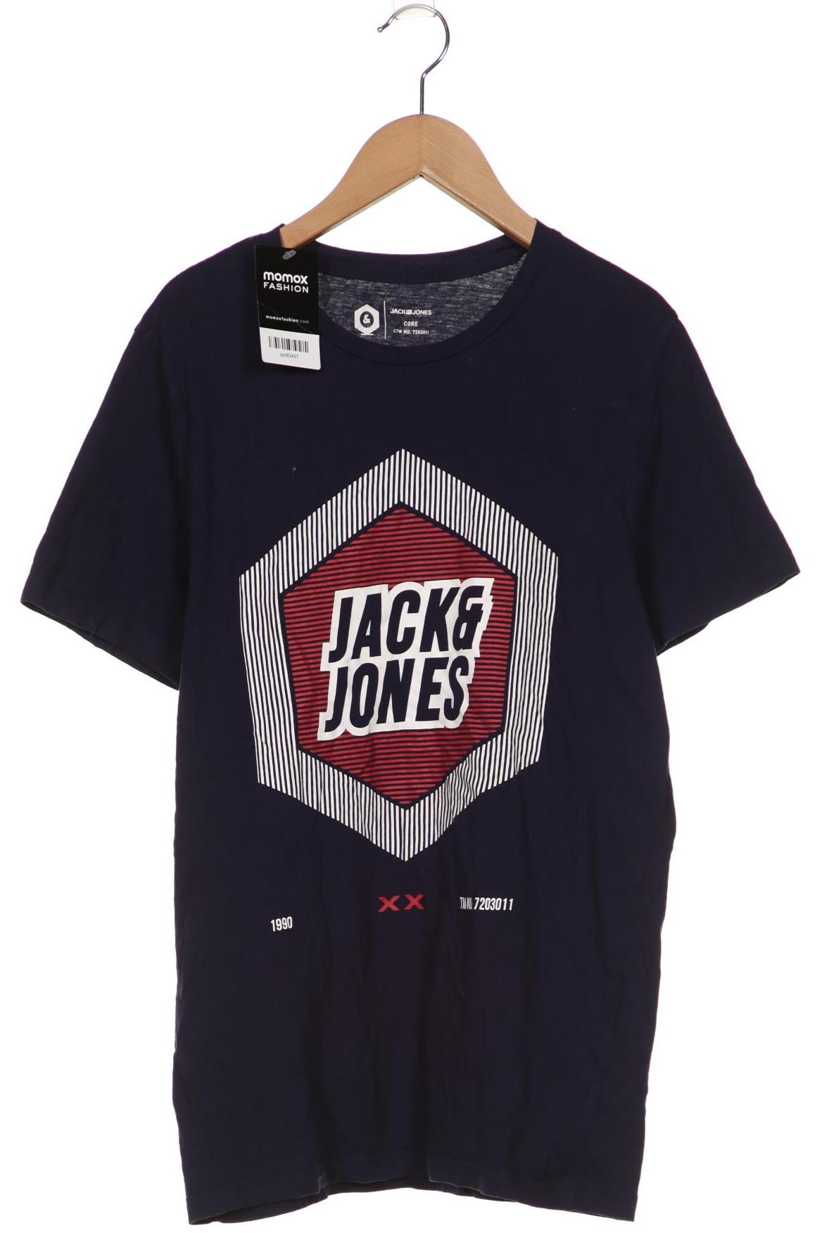 

JACK & JONES Herren T-Shirt, marineblau