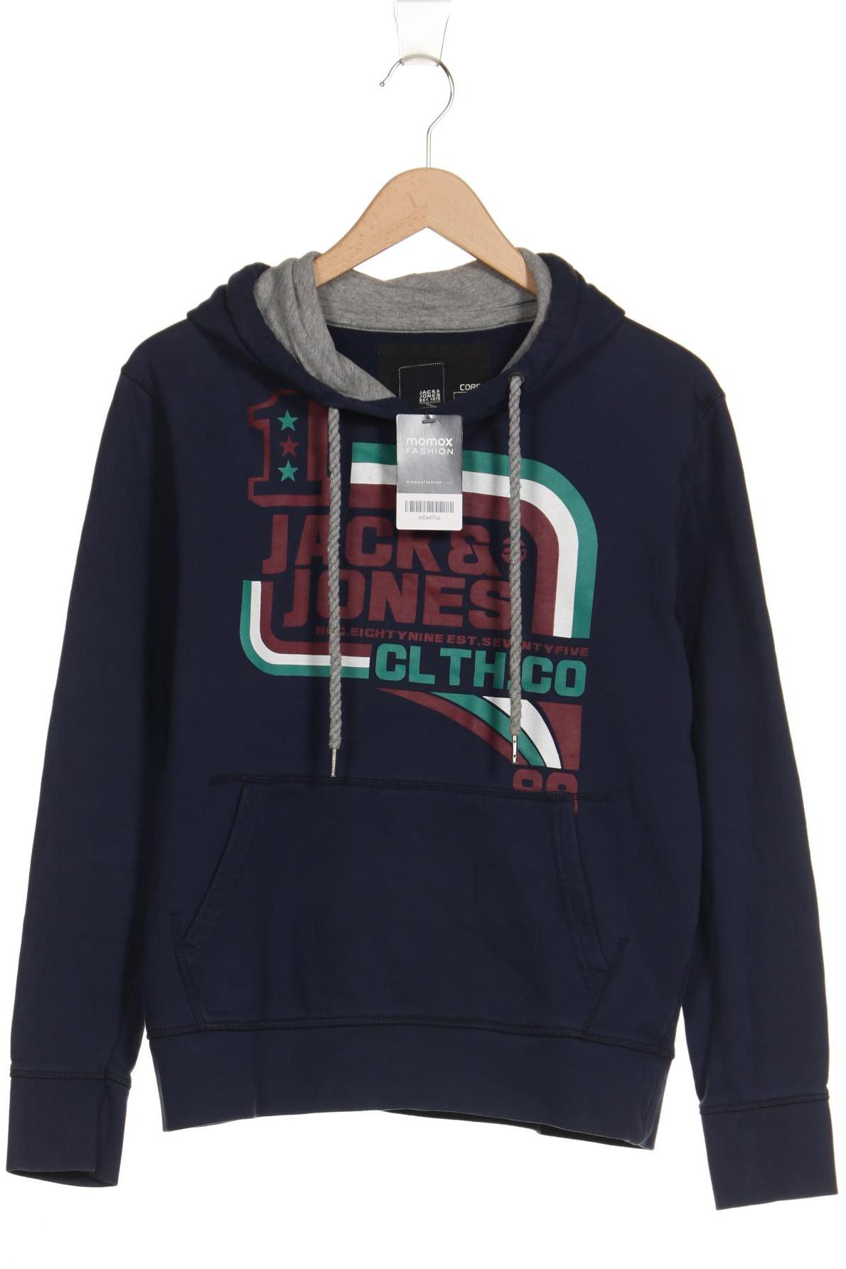 

Jack & Jones Herren Kapuzenpullover, marineblau, Gr. 48