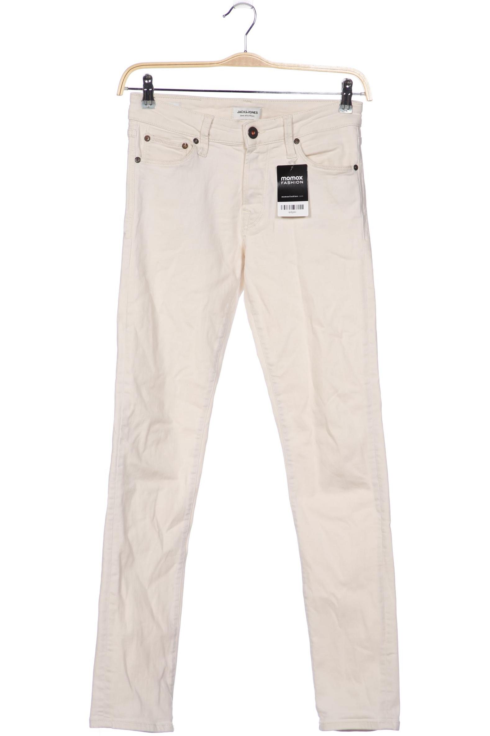 

JACK & JONES Herren Jeans, cremeweiß