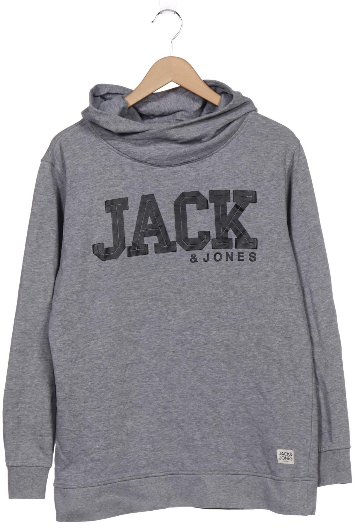 

Jack & Jones Herren Kapuzenpullover, grau
