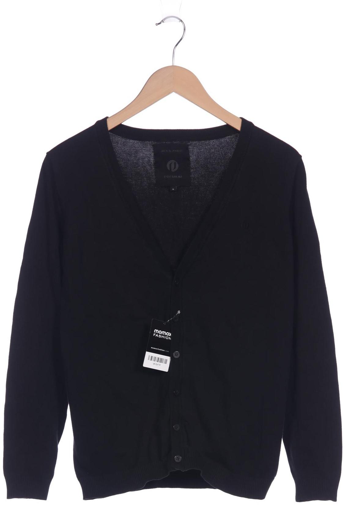

Jack & Jones Herren Strickjacke, schwarz, Gr. 46