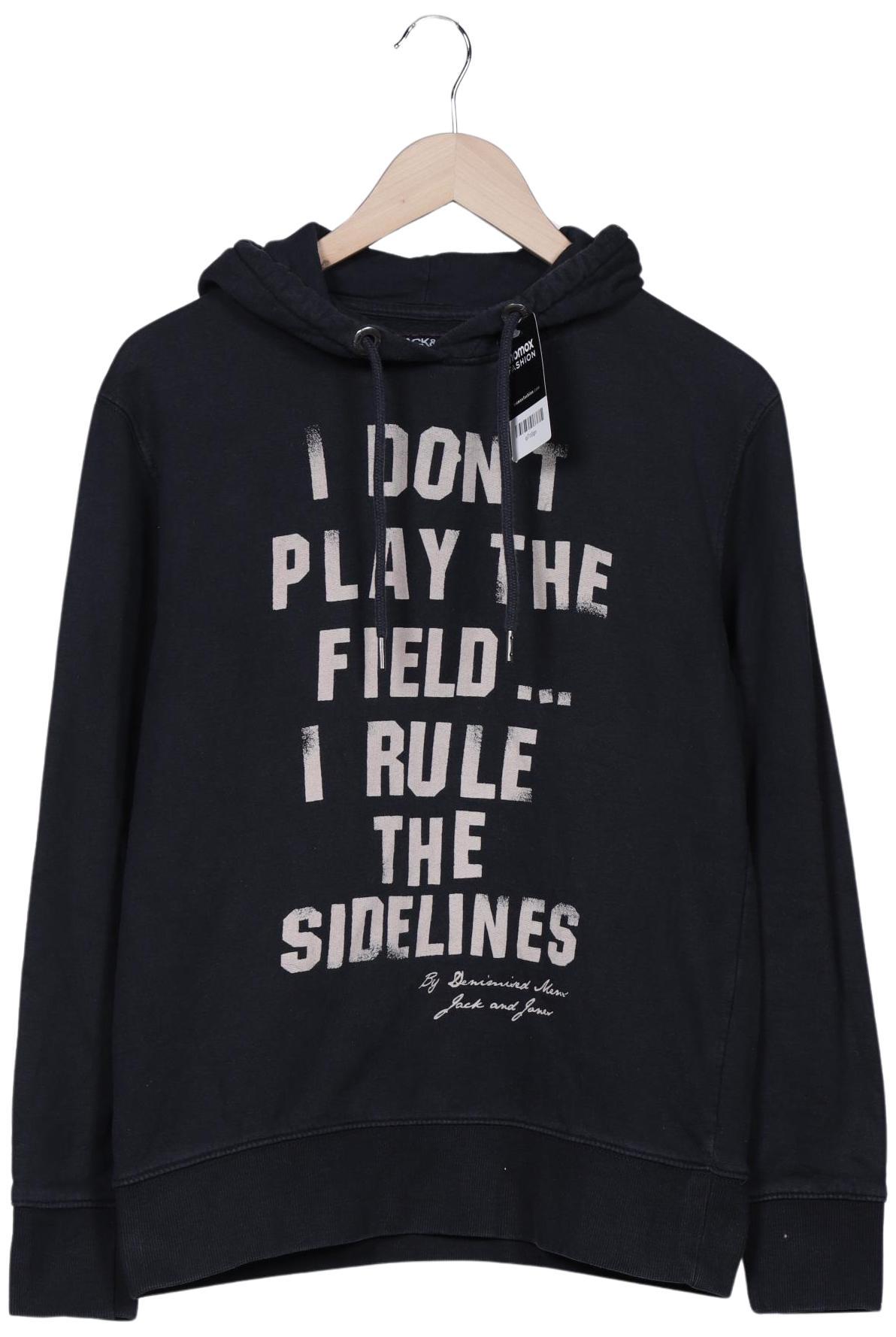 

Jack & Jones Herren Kapuzenpullover, marineblau, Gr. 48