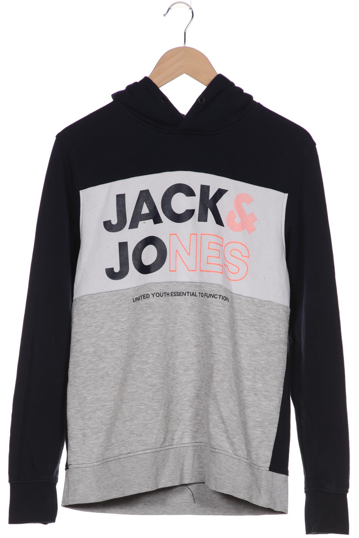 

Jack & Jones Herren Kapuzenpullover, grau, Gr. 46