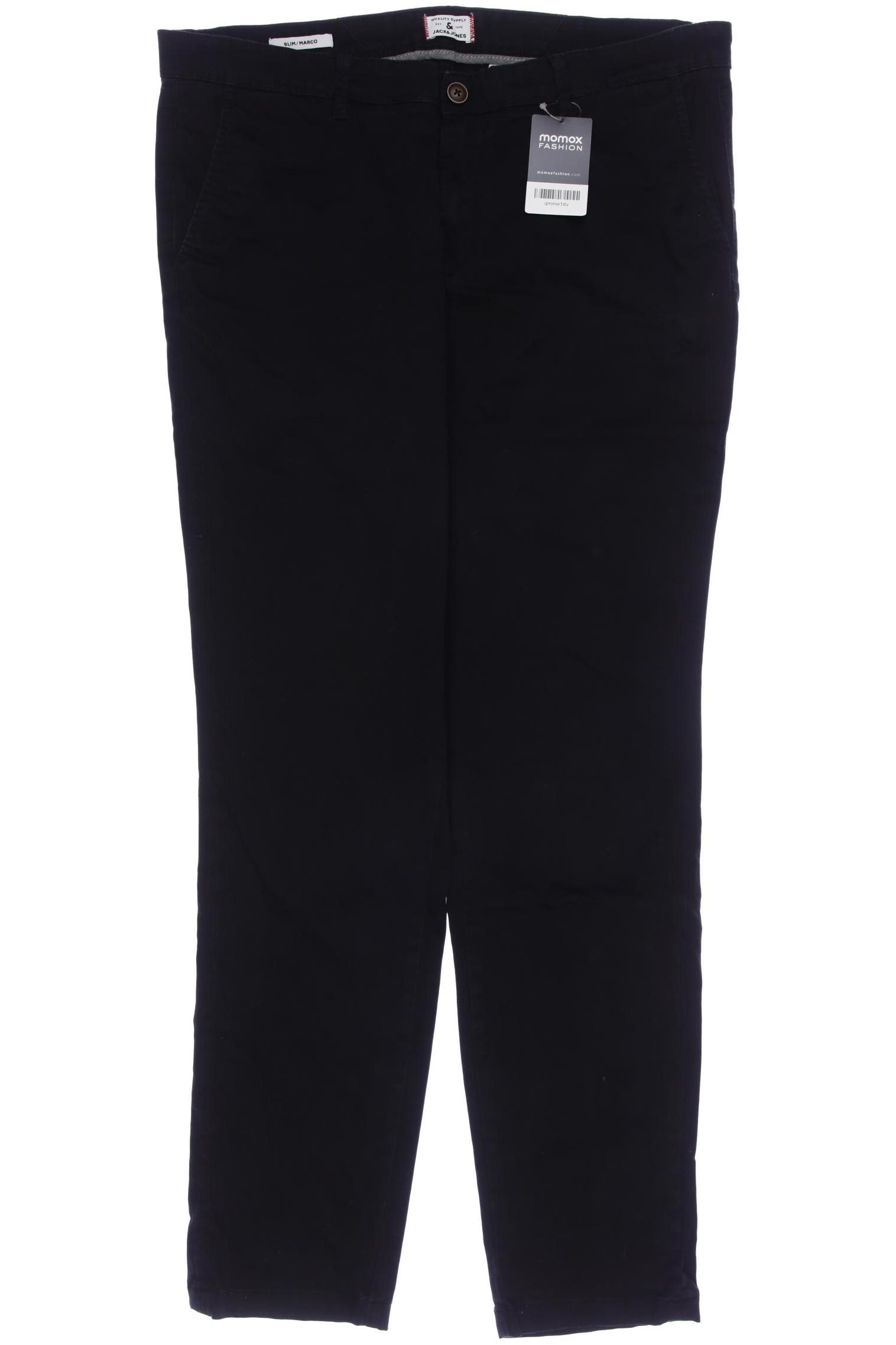 

Jack & Jones Herren Stoffhose, schwarz, Gr. 36