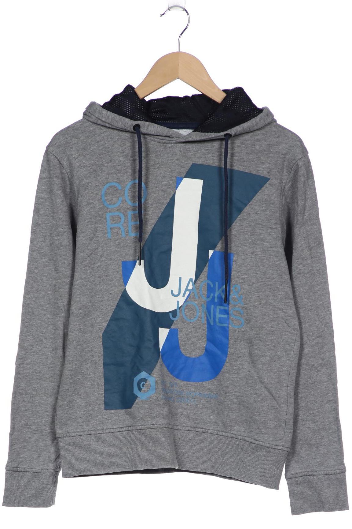 

Jack & Jones Herren Kapuzenpullover, grau
