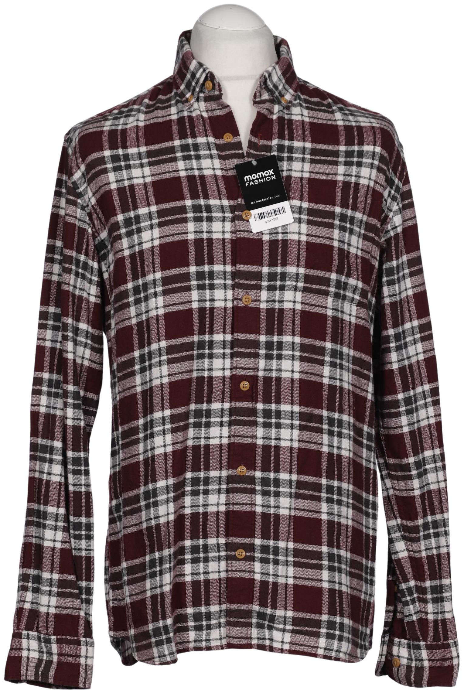 

Jack & Jones Herren Hemd, bordeaux, Gr. 52