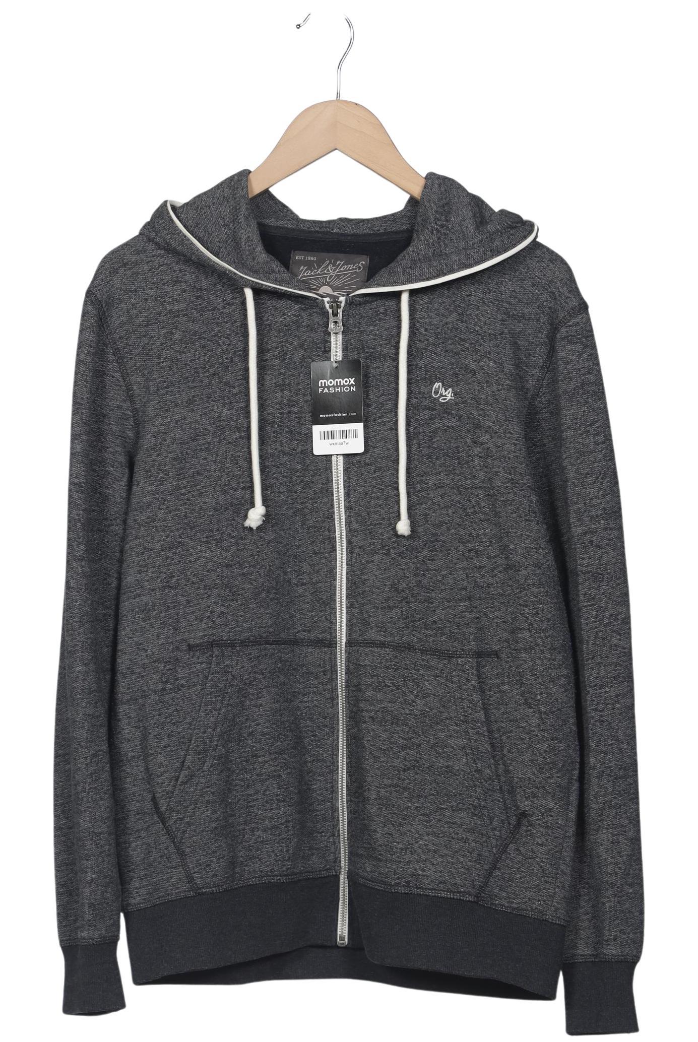 

Jack & Jones Herren Kapuzenpullover, grau, Gr. 48