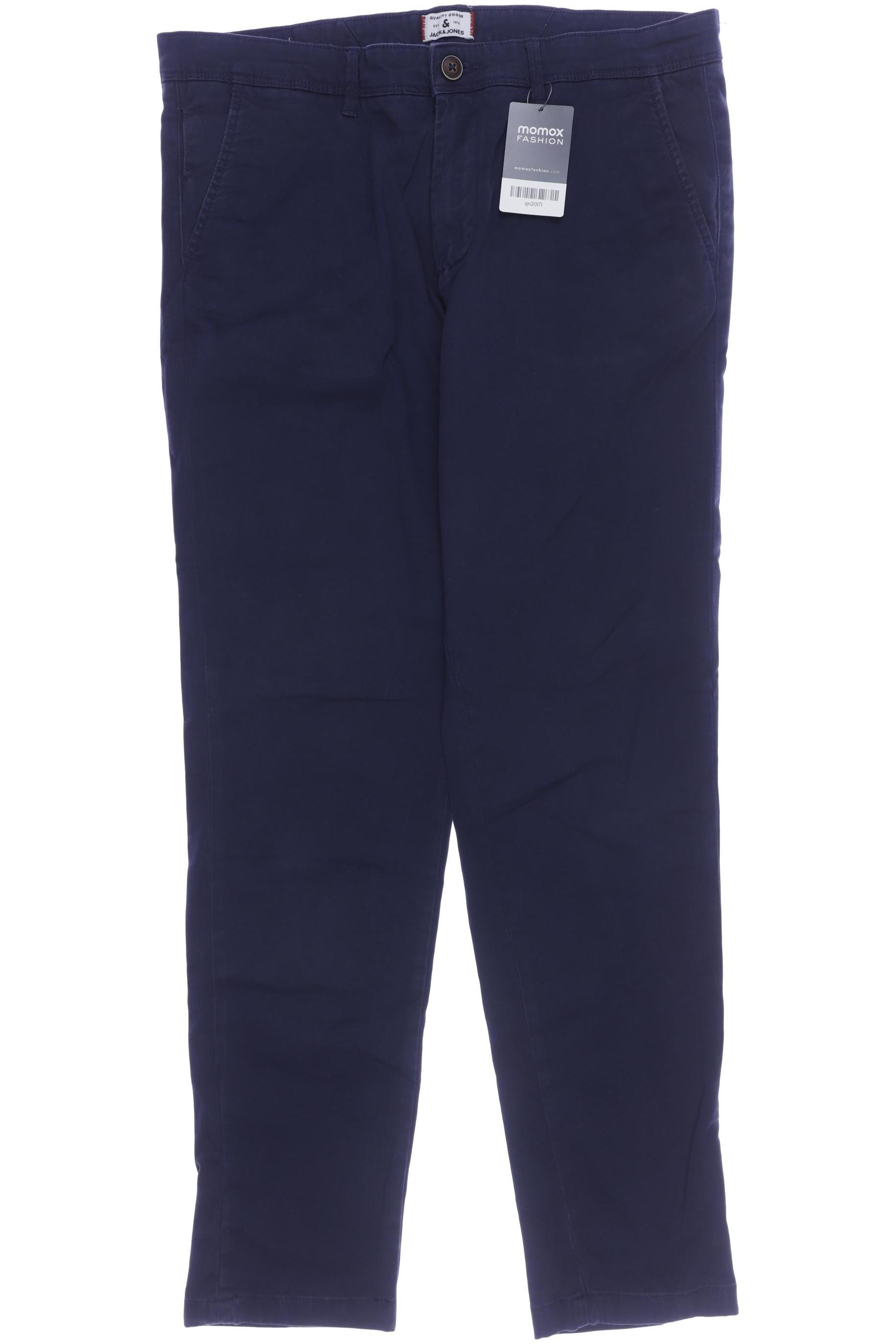 

Jack & Jones Herren Stoffhose, marineblau