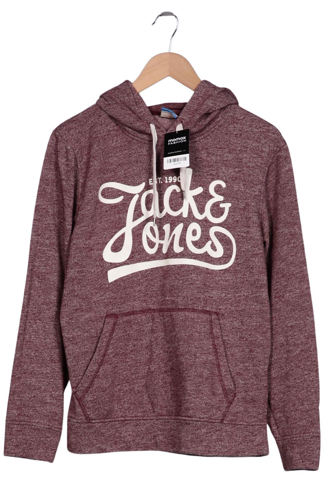 

Jack & Jones Herren Kapuzenpullover, bordeaux, Gr. 52