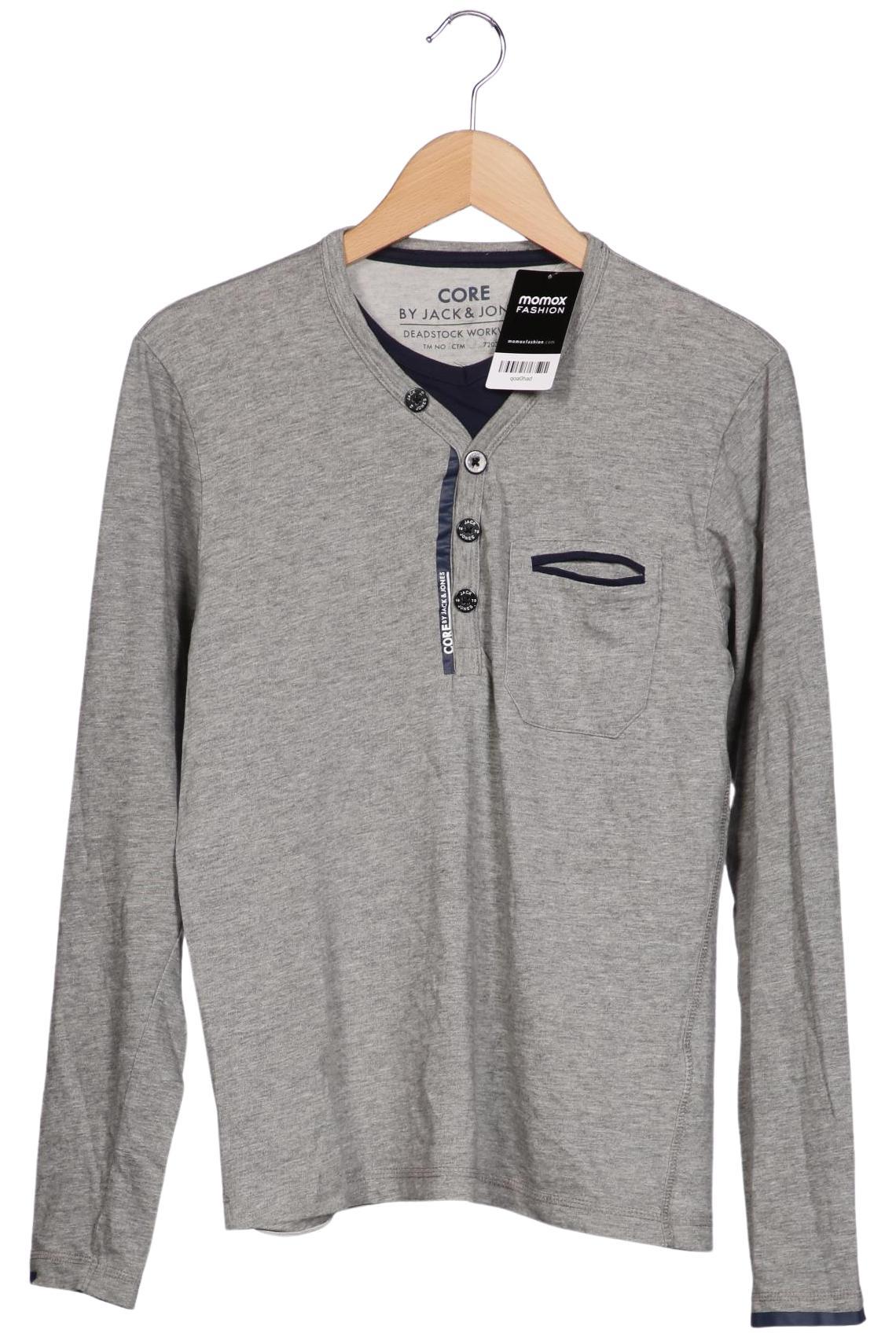 

Jack & Jones Herren Langarmshirt, grau, Gr. 48