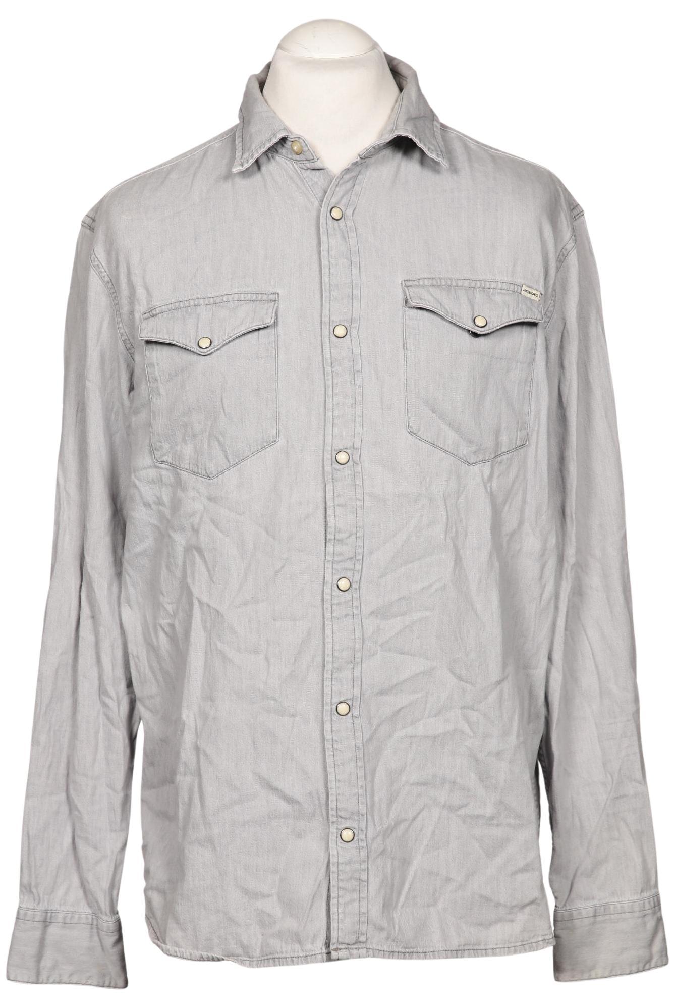 Thumbnail - Jack &amp; Jones Herren Hemd, grau, Gr. 54