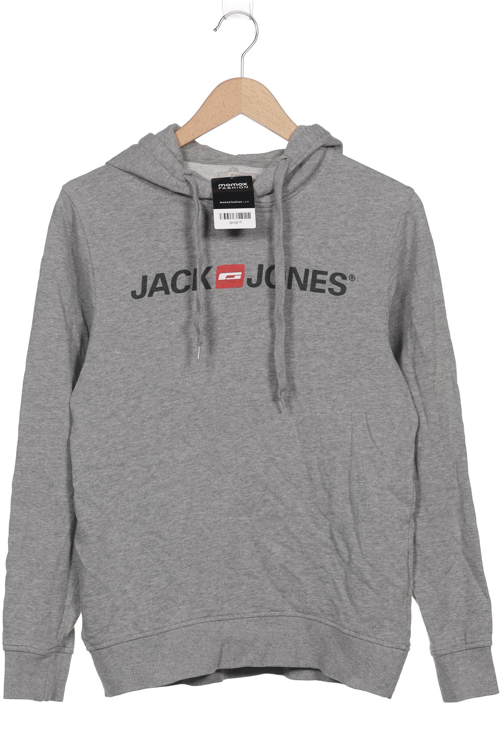 

Jack & Jones Herren Kapuzenpullover, grau, Gr. 46