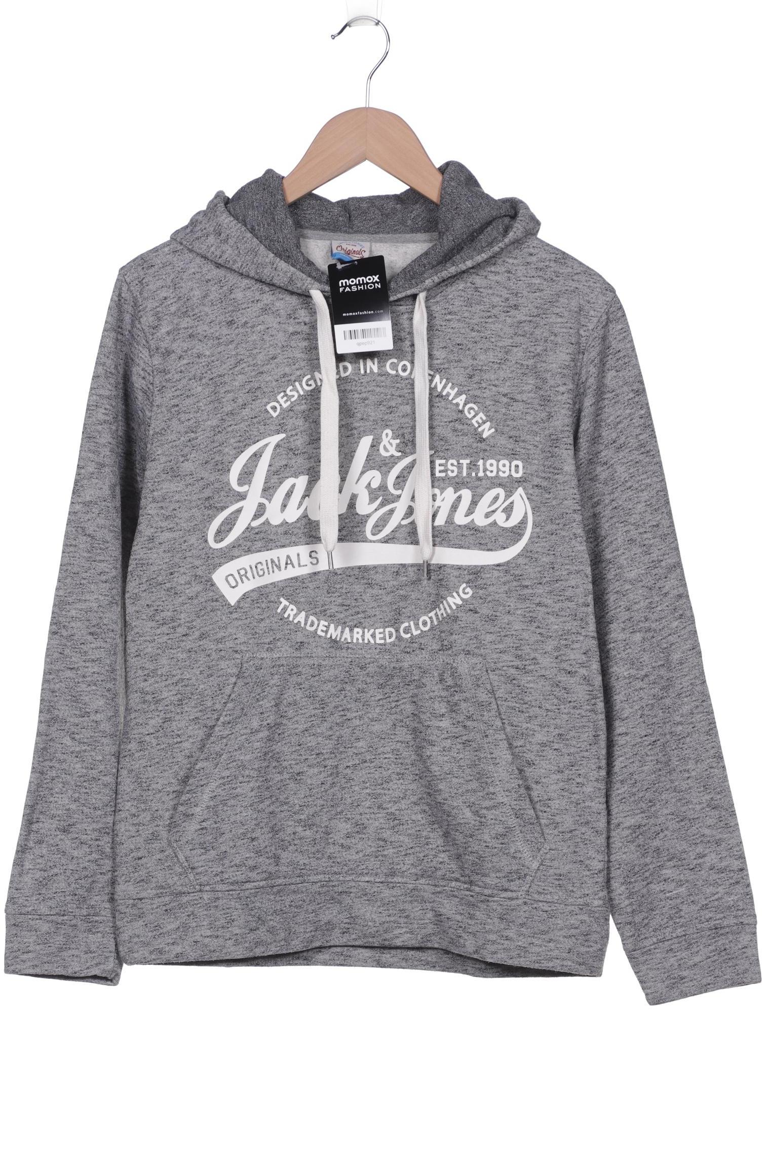 

JACK & JONES Herren Kapuzenpullover, grau