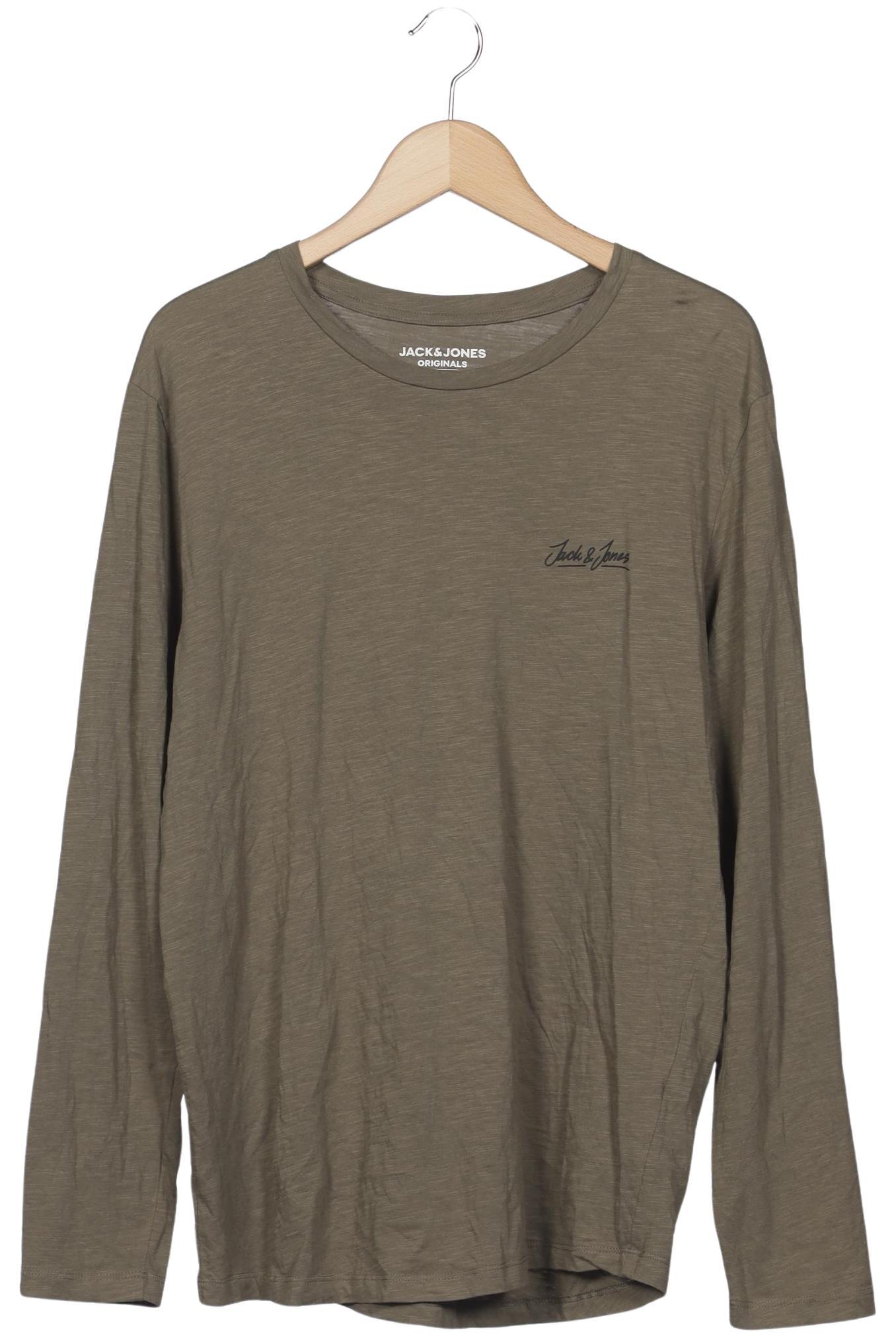 

Jack & Jones Herren Langarmshirt, grün, Gr. 52