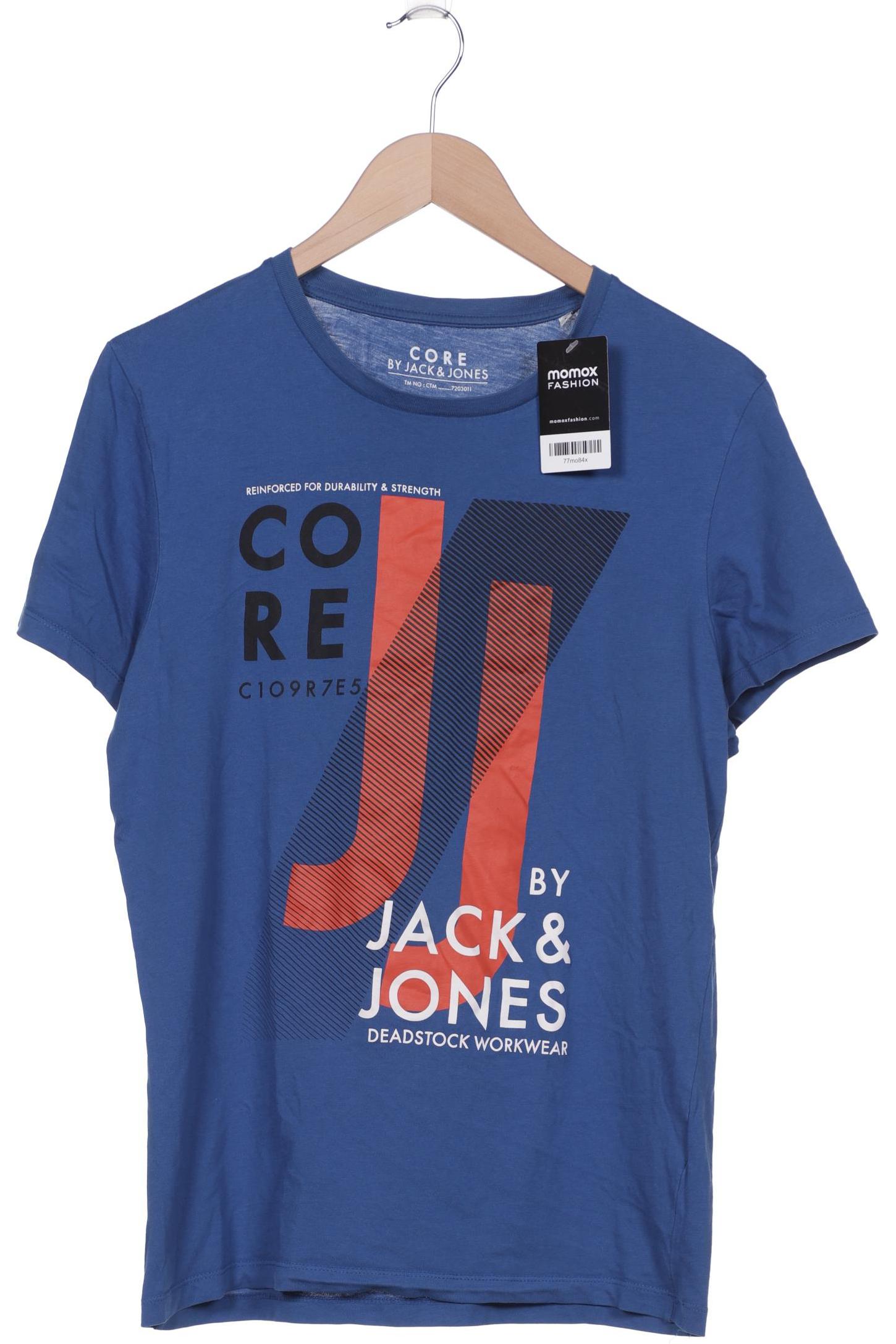 

Jack & Jones Herren T-Shirt, blau, Gr. 52