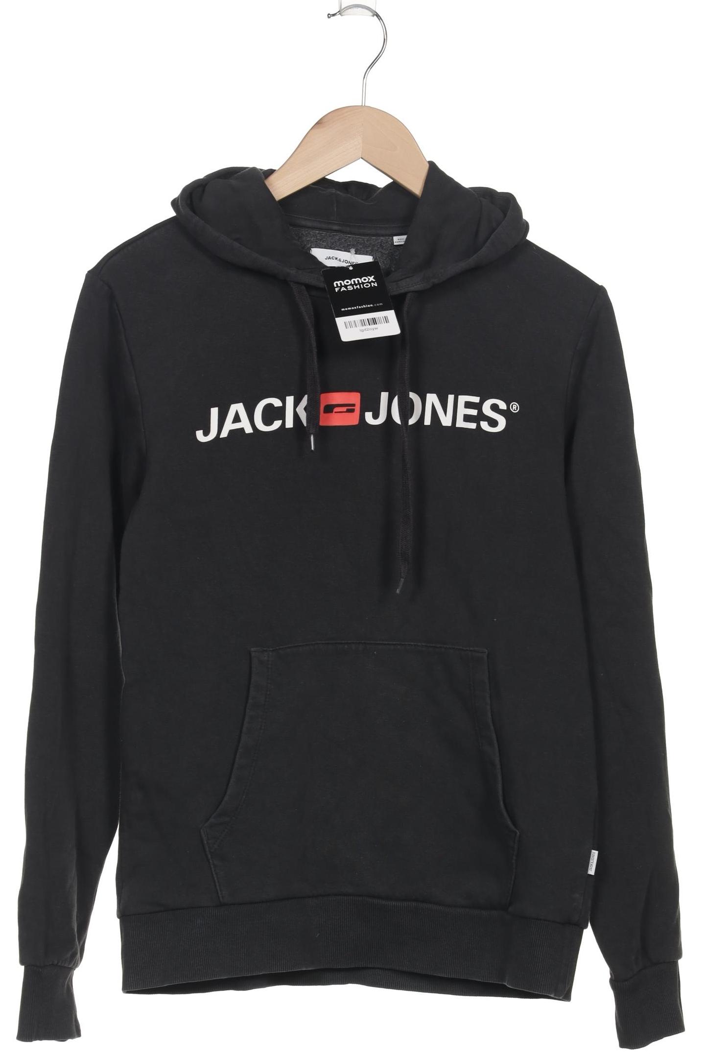 

Jack & Jones Herren Kapuzenpullover, schwarz, Gr. 44