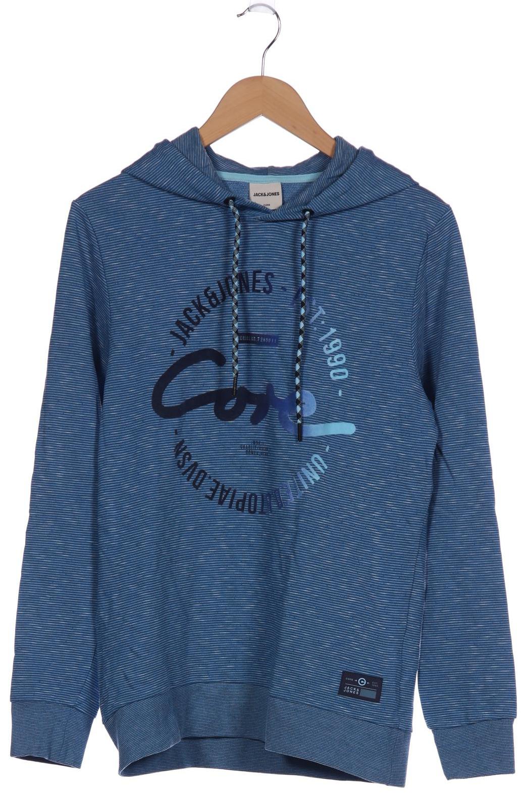 

Jack & Jones Herren Kapuzenpullover, blau, Gr. 48