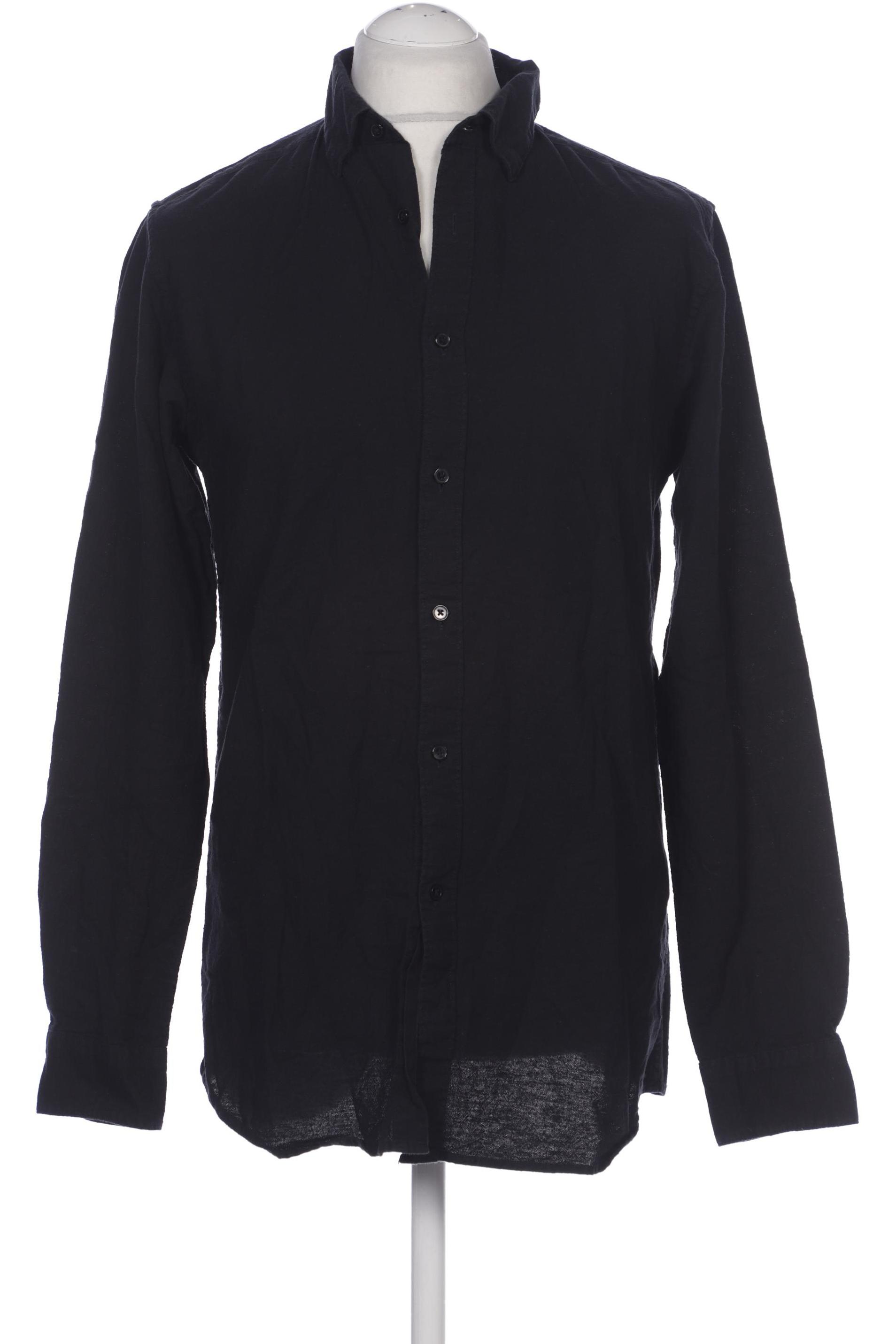 

Jack & Jones Herren Hemd, schwarz, Gr. 52